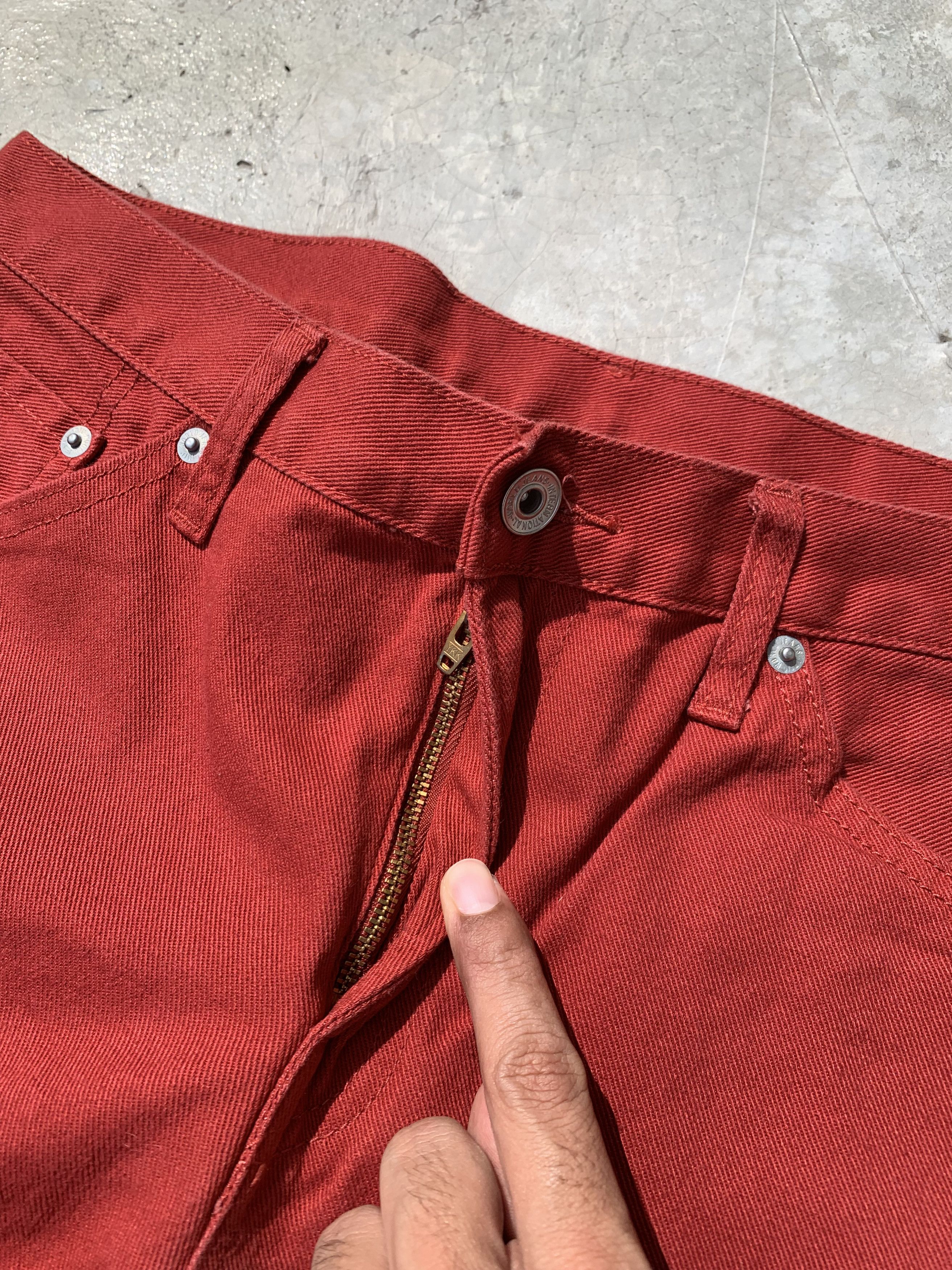 GU GU Red Pants Size US 32 / EU 48 - 8 Thumbnail