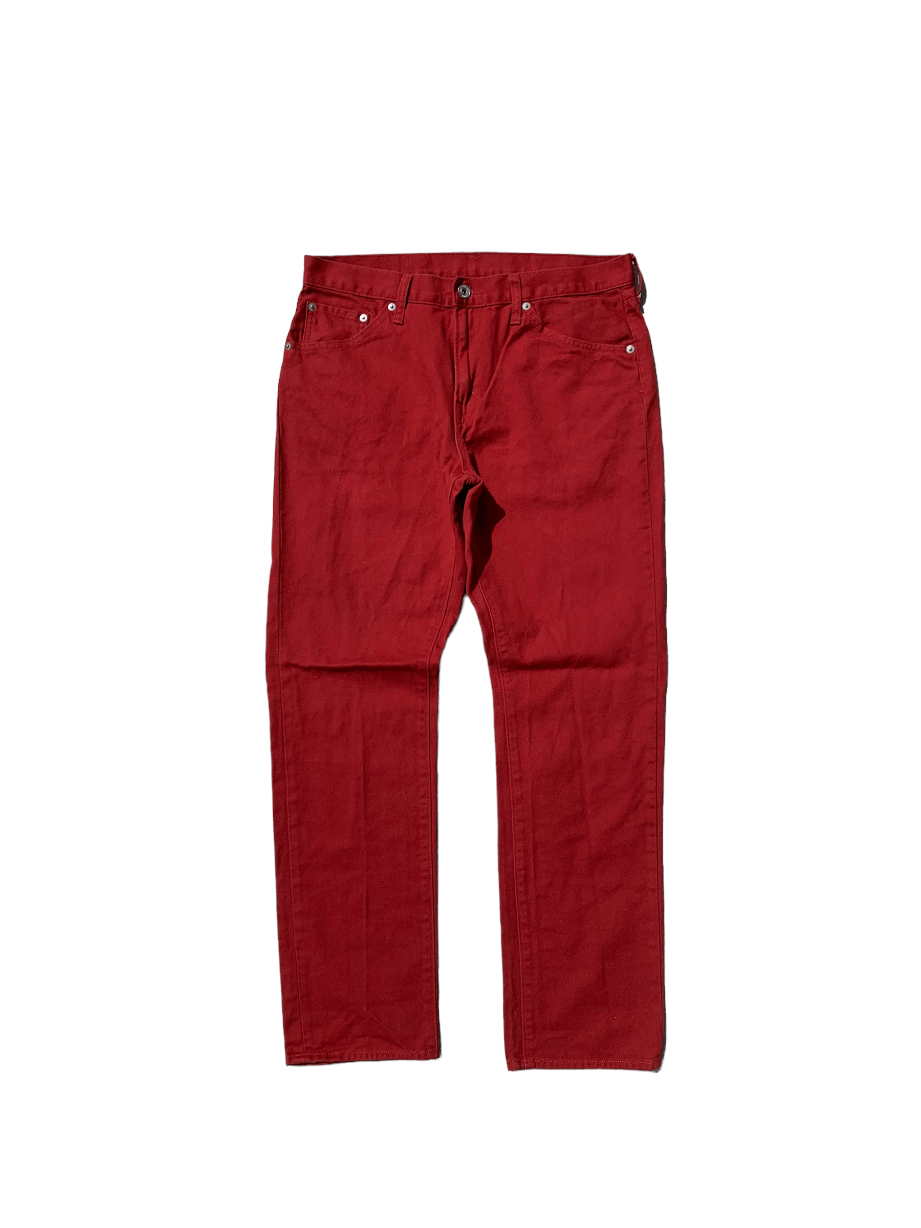 GU GU Red Pants Size US 32 / EU 48 - 1 Thumbnail