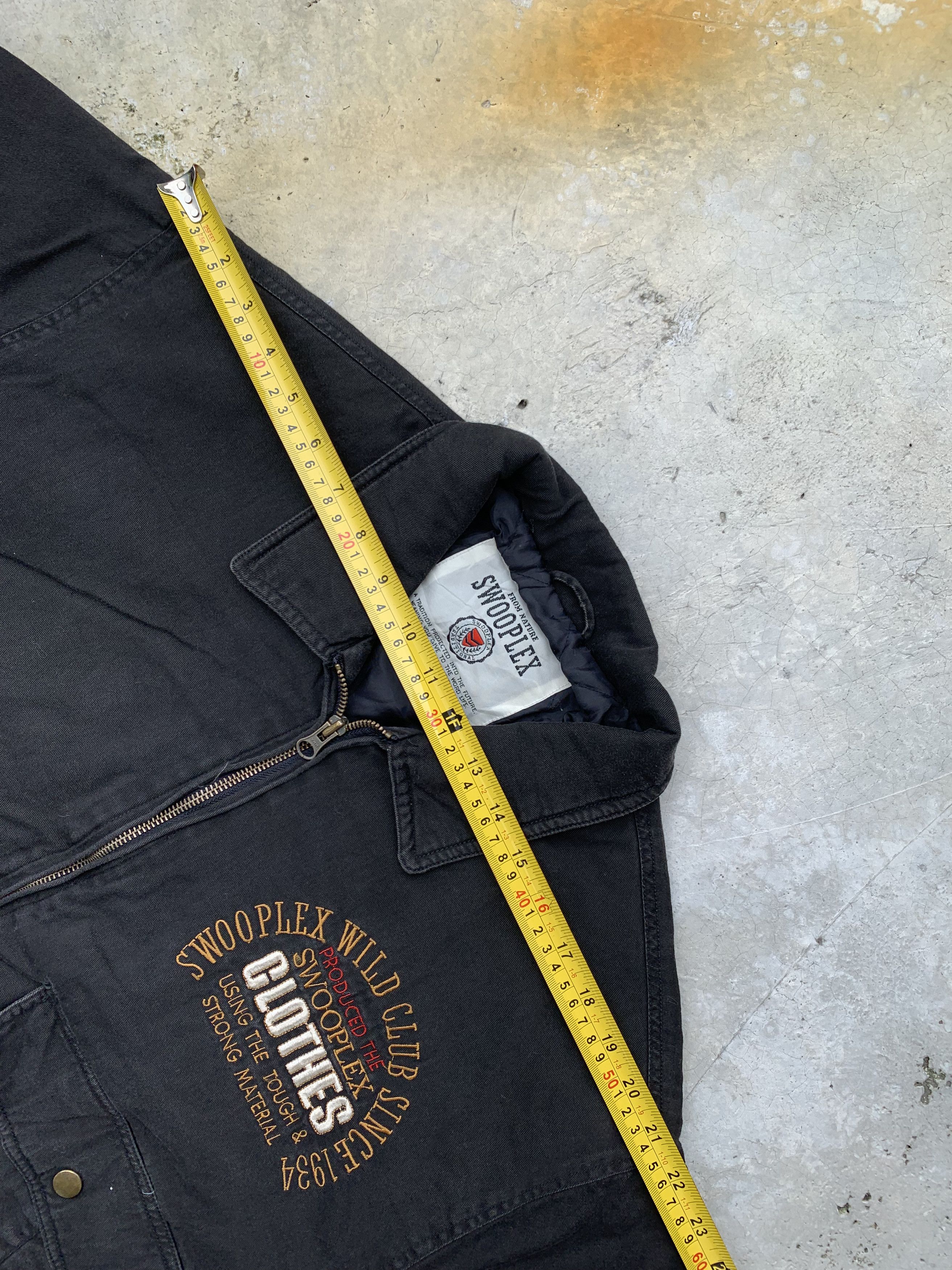 Japanese Brand Vintage Swooplex Wild Club Embroidery Quilted Lined Bomber Size US M / EU 48-50 / 2 - 8 Thumbnail