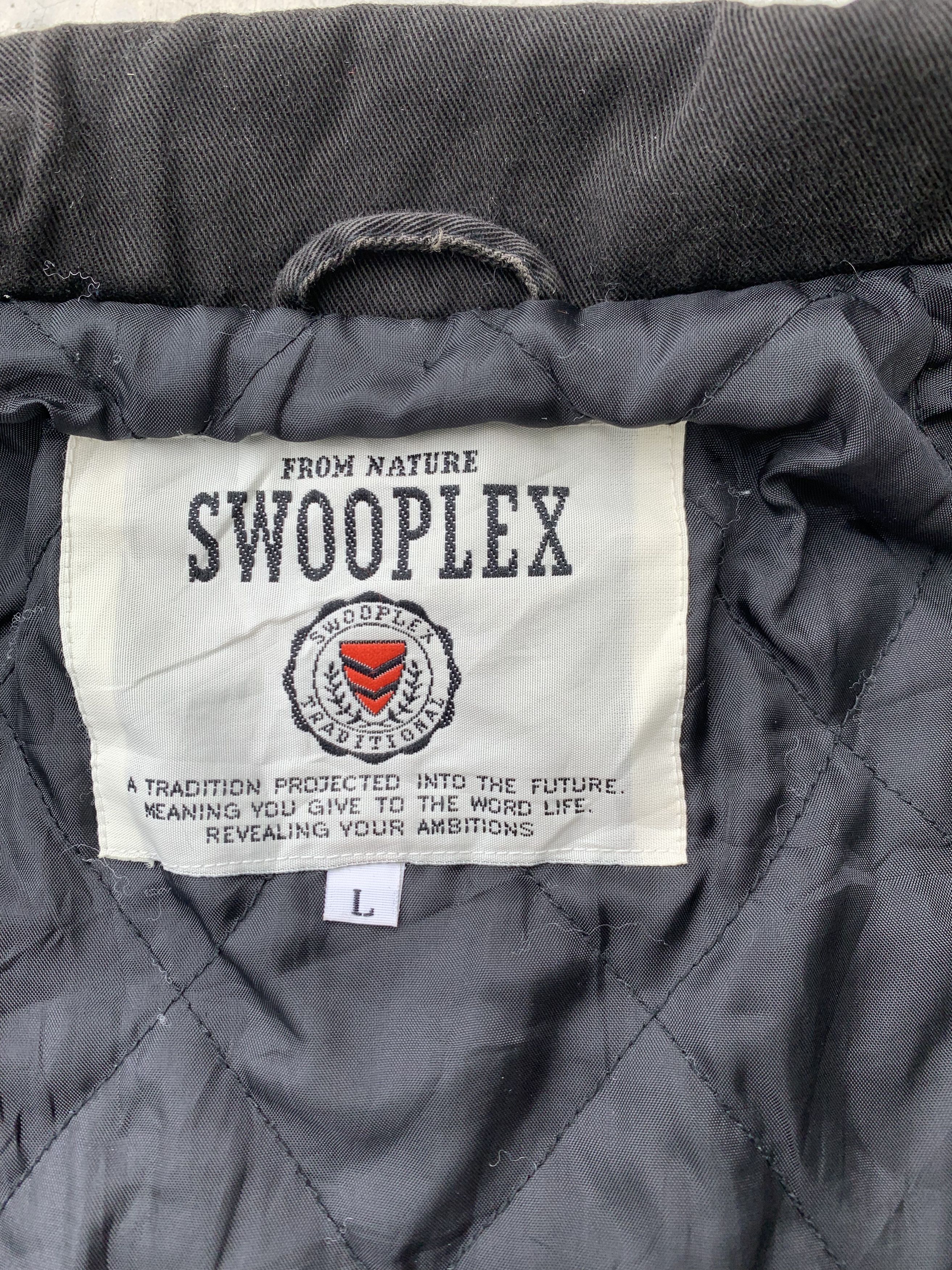Japanese Brand Vintage Swooplex Wild Club Embroidery Quilted Lined Bomber Size US M / EU 48-50 / 2 - 11 Thumbnail
