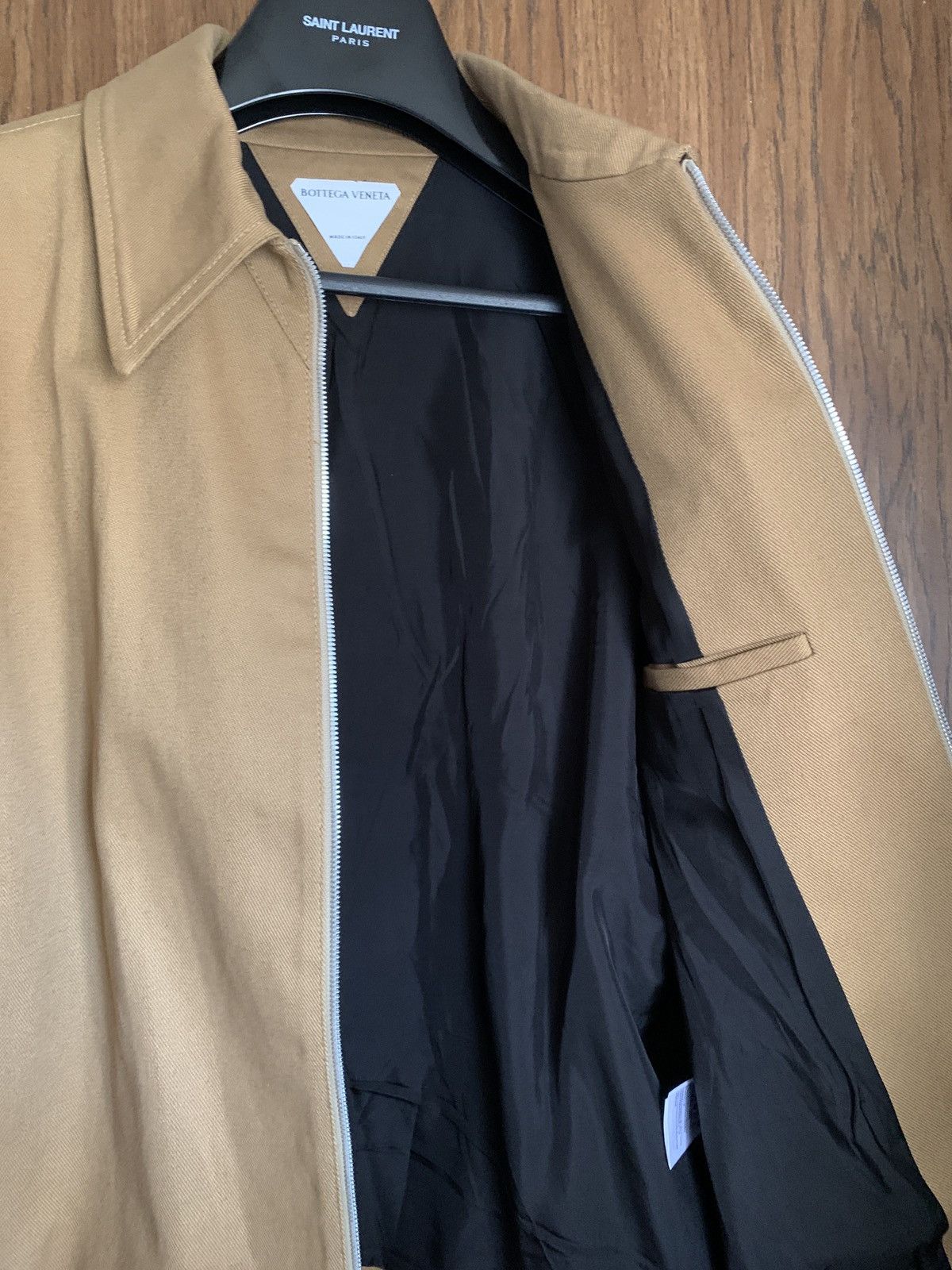 Bottega Veneta Bottega Veneta Cotton Twill Cropped Jacket Size US L / EU 52-54 / 3 - 4 Thumbnail