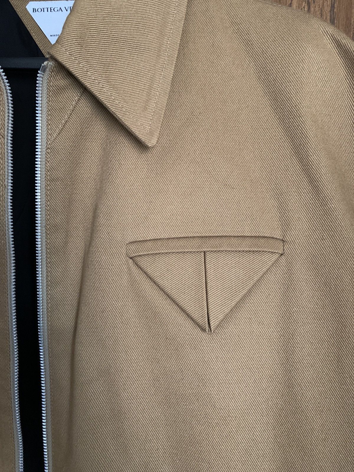 Bottega Veneta Bottega Veneta Cotton Twill Cropped Jacket Size US L / EU 52-54 / 3 - 2 Thumbnail