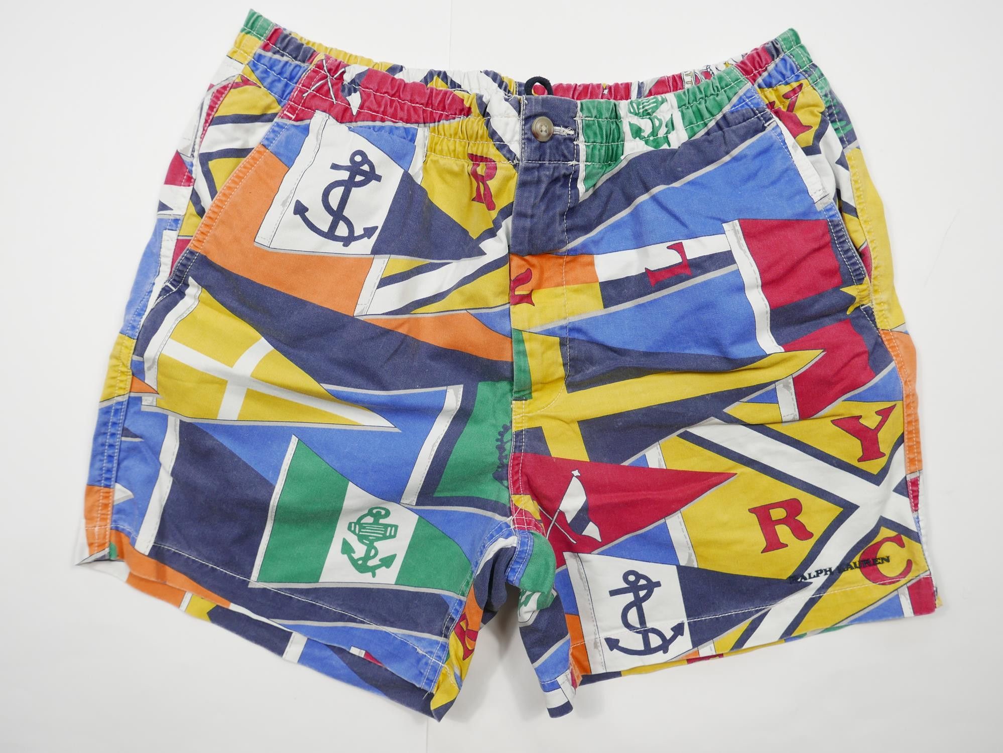 Polo Ralph Lauren Polo Ralph Lauren Shorts Regatta Sailing Yacht Flags ...