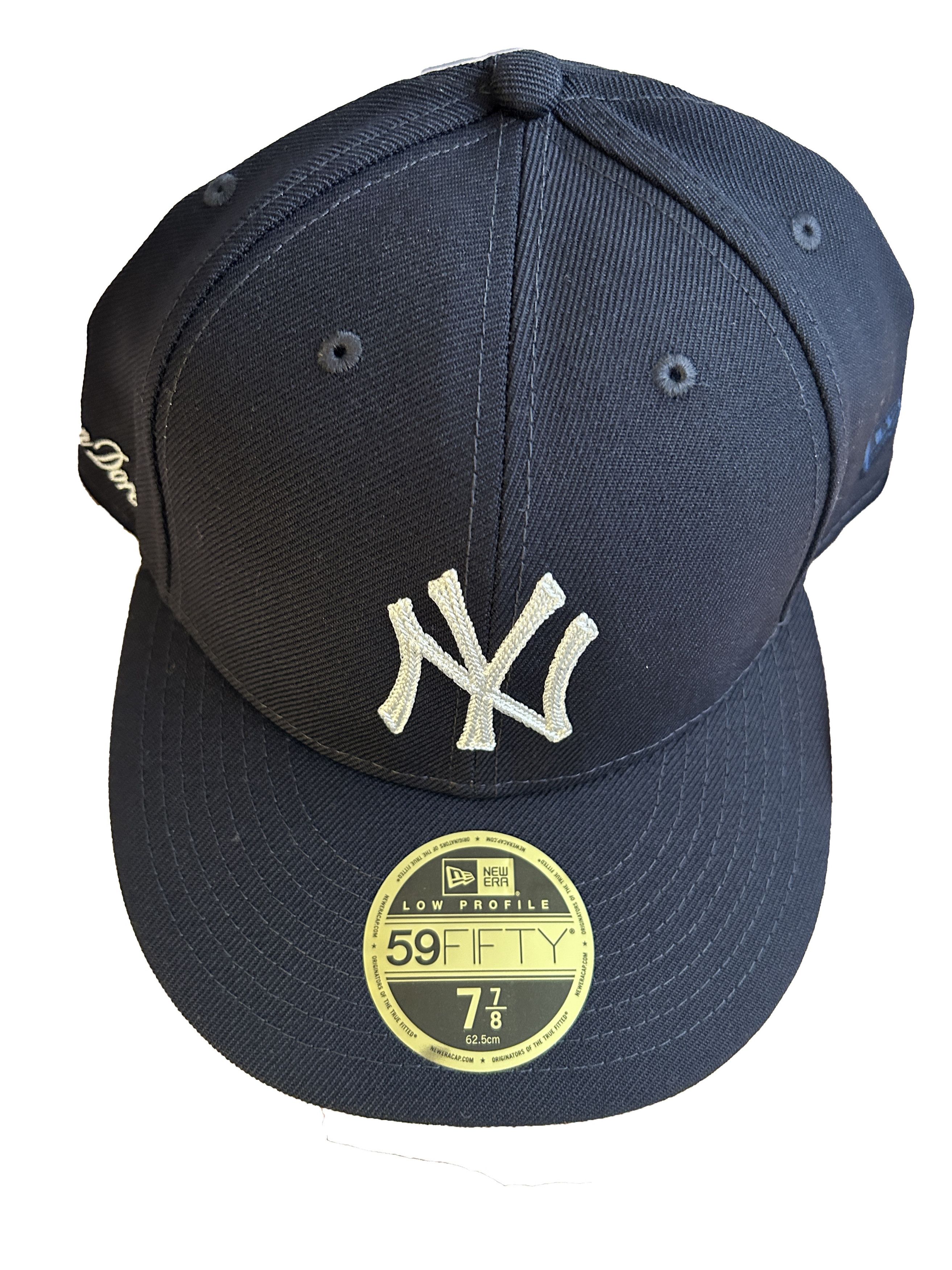 New Era [7 7/8] ALD / New Era Chain Stitch Yankee Hat - navy | Grailed