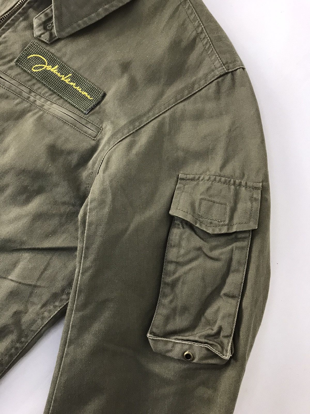 Vintage DyDo John Lennon Yoko Ono Artwork 2000 Khakis Jacket Size US M / EU 48-50 / 2 - 4 Thumbnail
