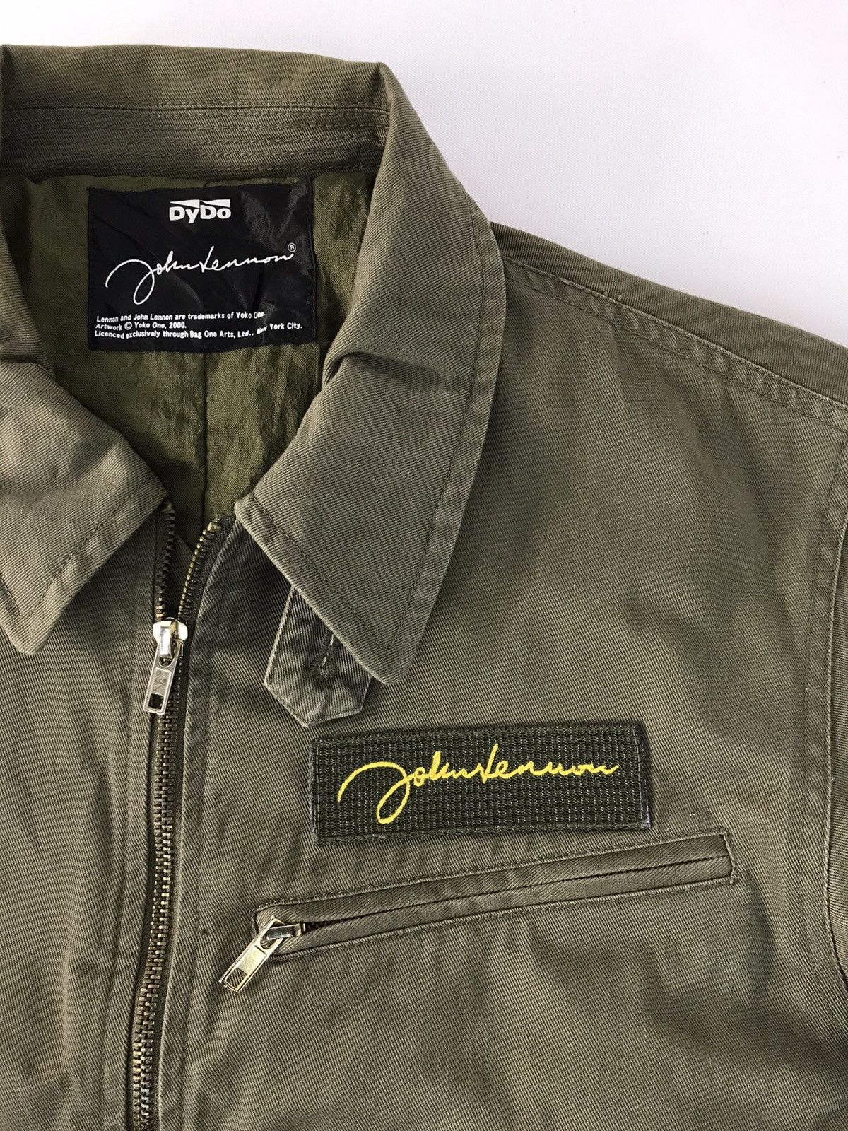 Vintage DyDo John Lennon Yoko Ono Artwork 2000 Khakis Jacket Size US M / EU 48-50 / 2 - 3 Thumbnail