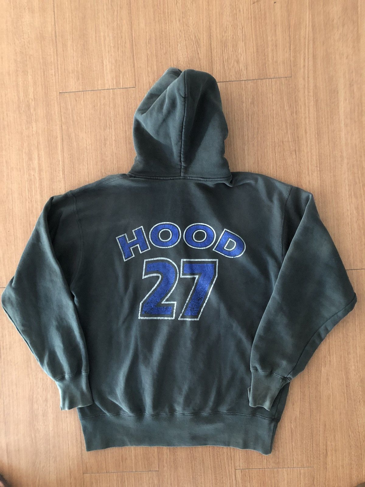 Neighborhood Vintage Neighborhood Skate Hoodie 27 Faded Black Size US XL / EU 56 / 4 - 1 Thumbnail