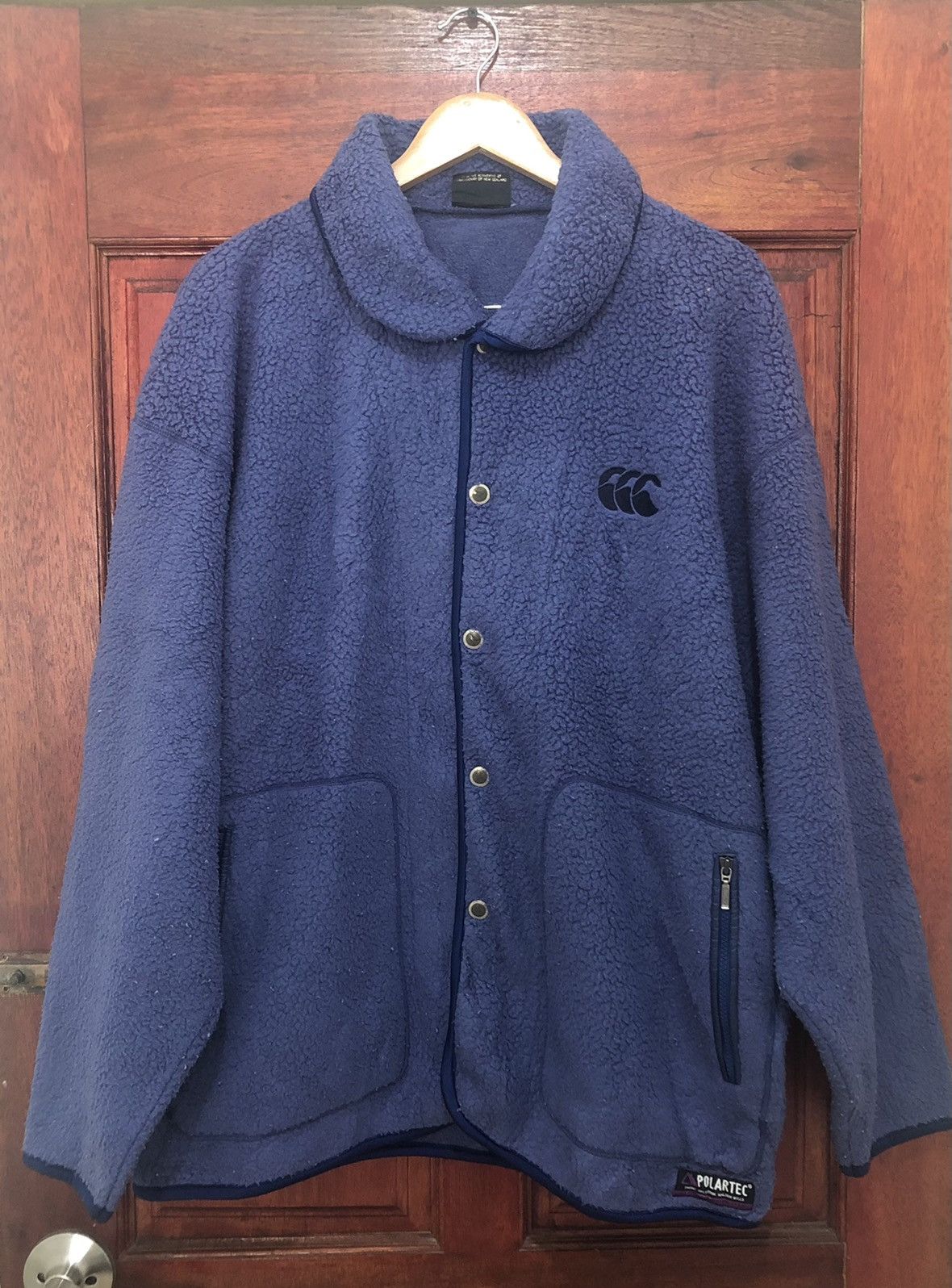 Canterbury of New Zealand Canterbury Of New Zealand Sherpa Fleece Button Jacket Size US L / EU 52-54 / 3 - 1 Thumbnail