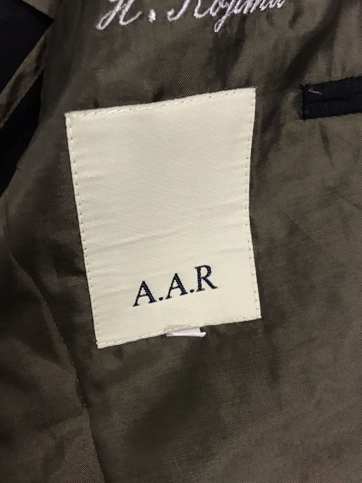 Japanese Brand × Y's for Men × Yohji Yamamoto Yohji Yamamoto AAR Blazzer Size 40R - 7 Thumbnail