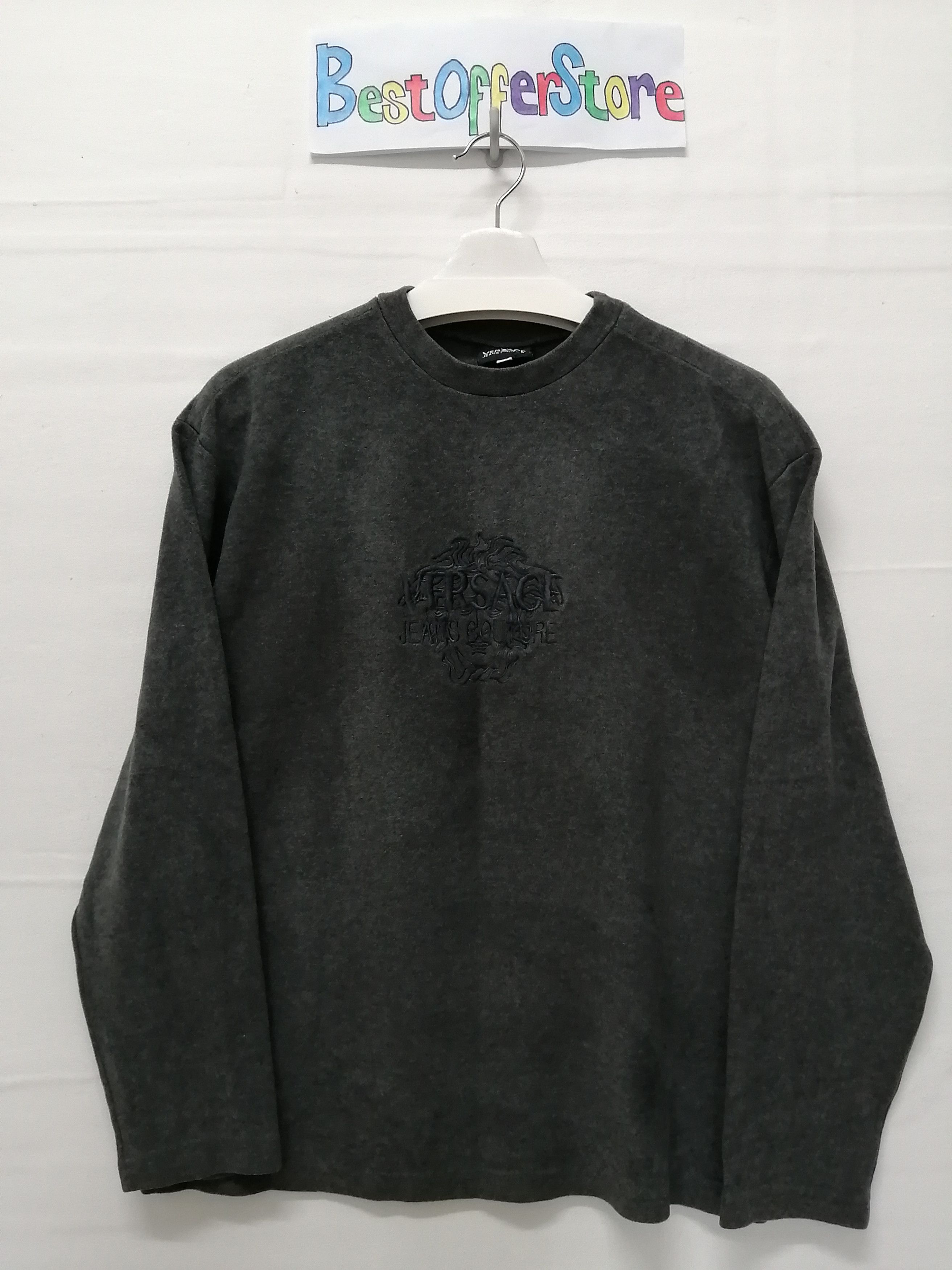 Versace VERSACE Jeans Couture Spell Out Logo - Size M Size US M / EU 48-50 / 2 - 12 Thumbnail