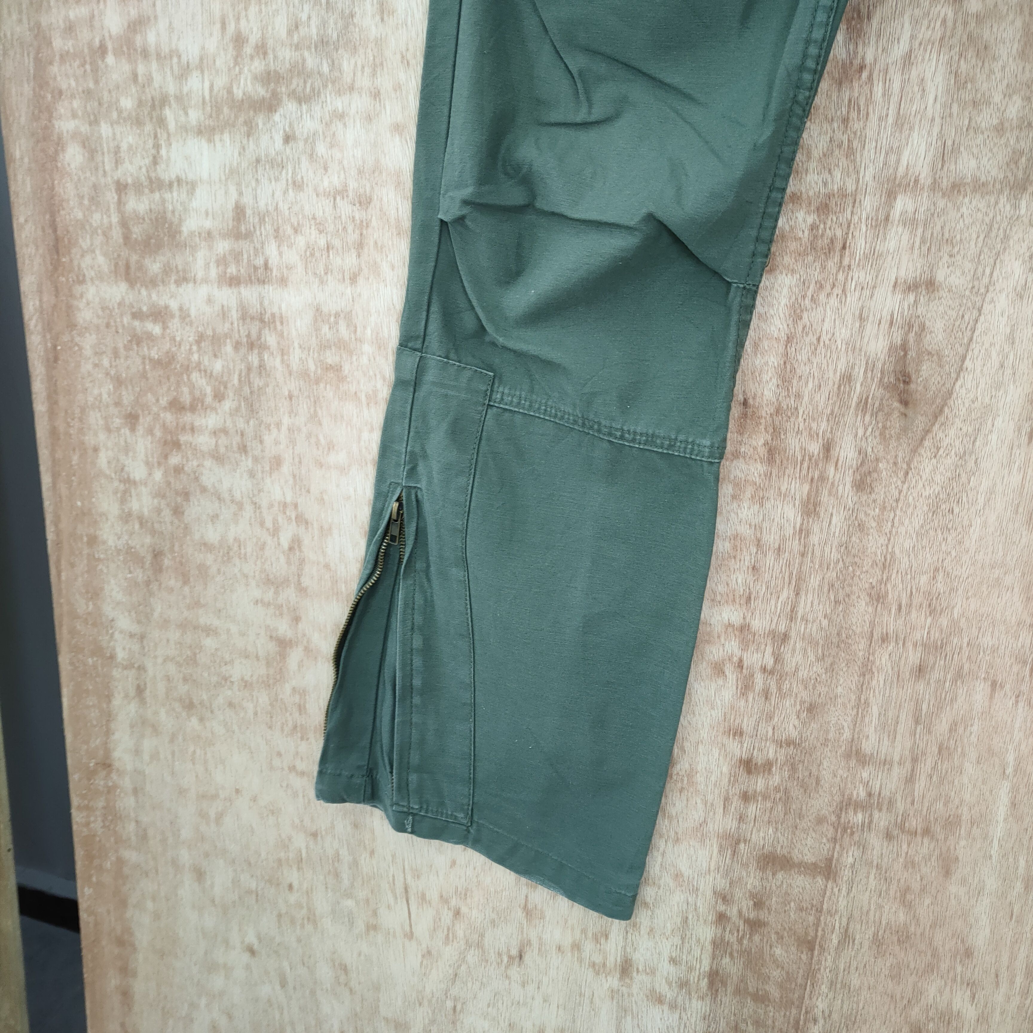 Japanese Brand VINTAGE JUNGLE STORM CARGO PANTS ZIPPER OPEN LEG Size US 30 / EU 46 - 13 Thumbnail