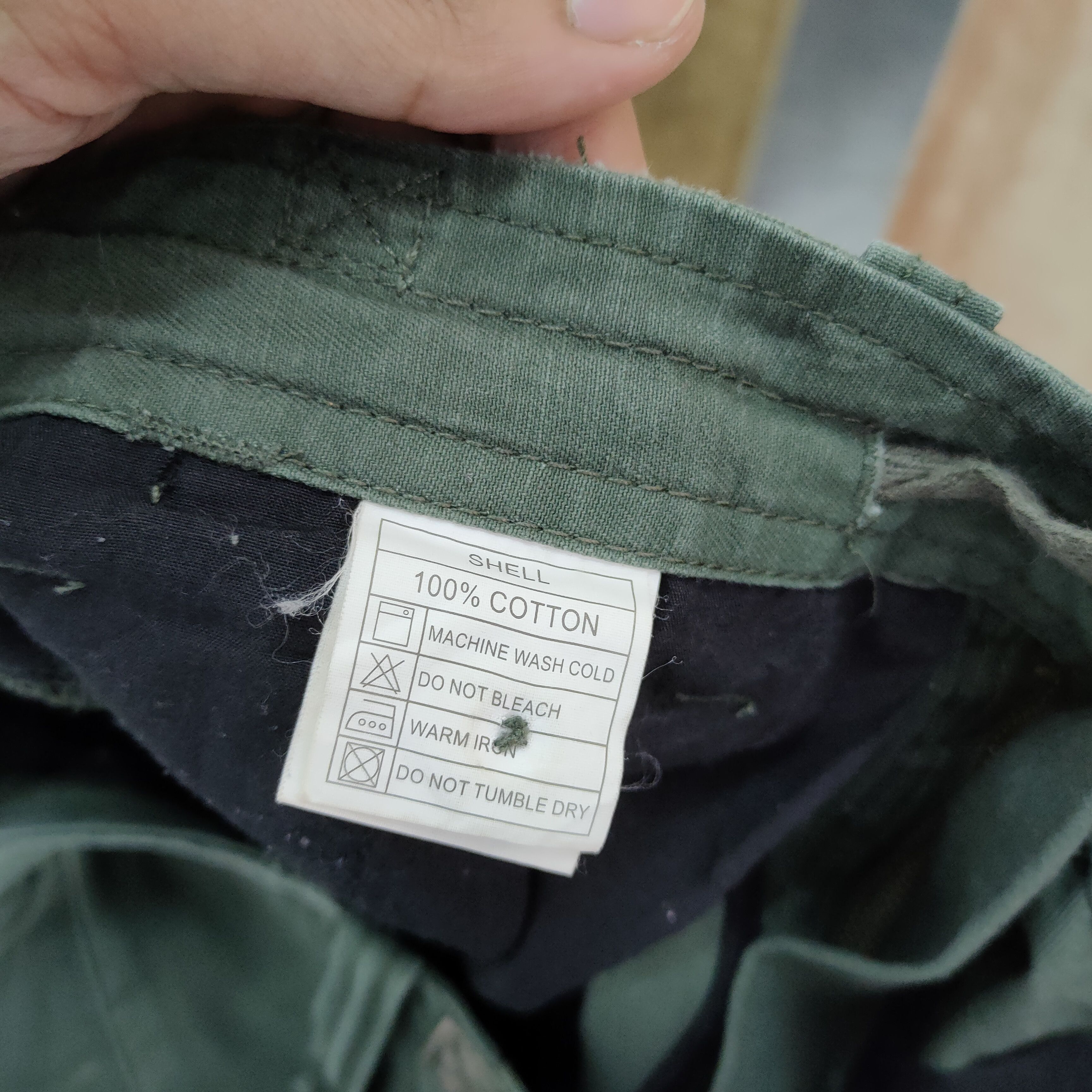 Japanese Brand VINTAGE JUNGLE STORM CARGO PANTS ZIPPER OPEN LEG Size US 30 / EU 46 - 15 Thumbnail
