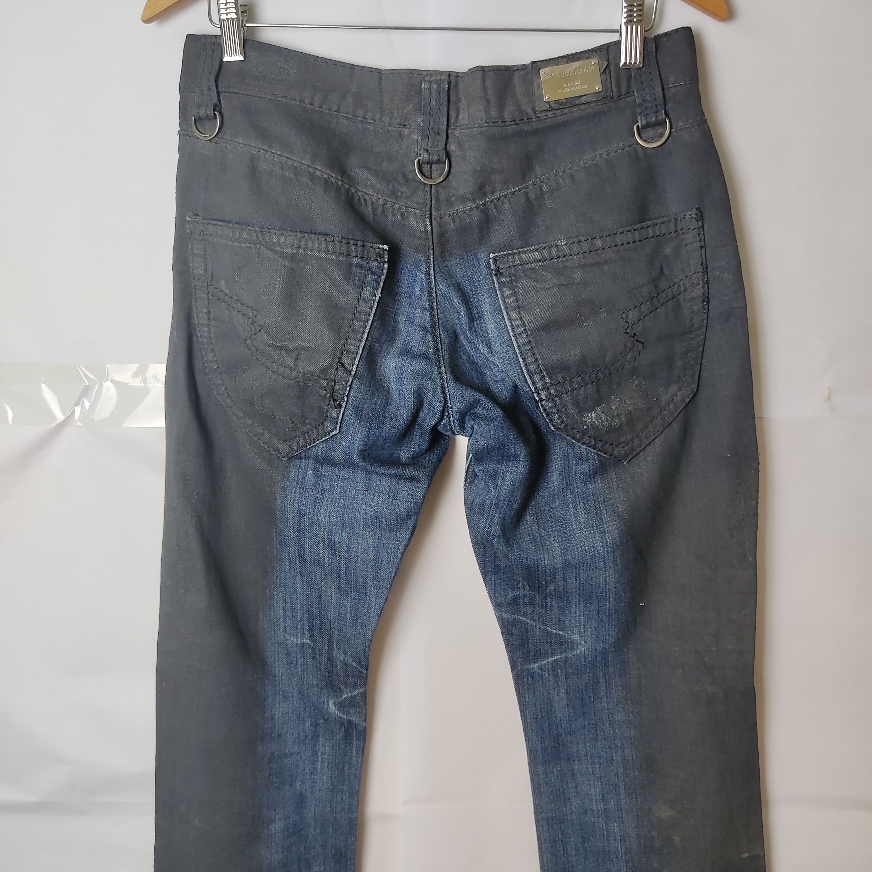 If Six Was Nine × Japanese Brand × semanticdesign Semantic Design two tone colours Denim Pants Size US 32 / EU 48 - 3 Thumbnail
