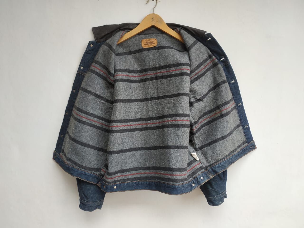 Levi's Fit M to L, 1987 Levis Orange Tab Blanket Lined Jacket Size US L / EU 52-54 / 3 - 2 Thumbnail