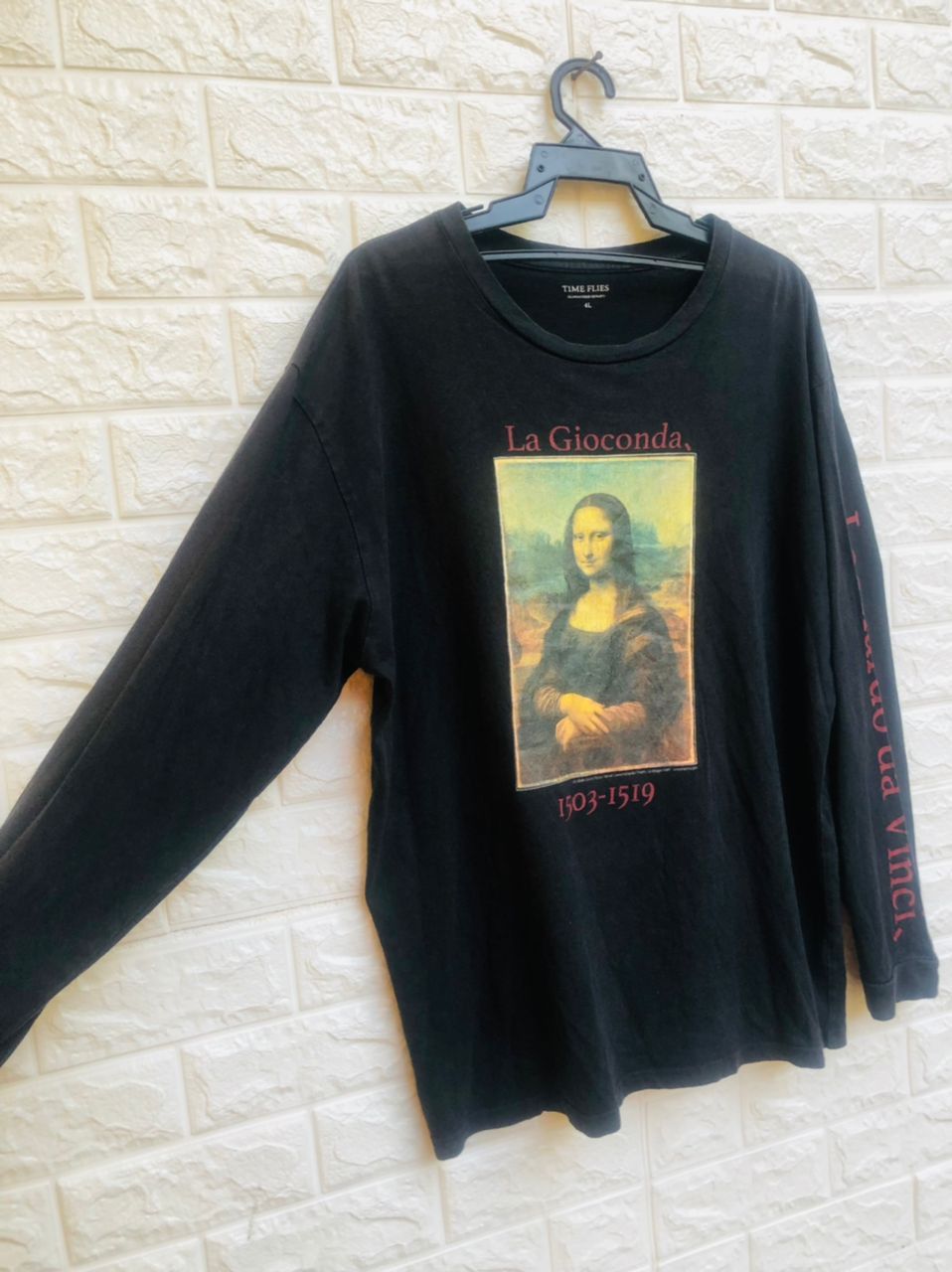 Japanese Brand × Vintage Vintage Leonardo Da Vinci Monalisa The Flies Shirt Size US XL / EU 56 / 4 - 4 Thumbnail