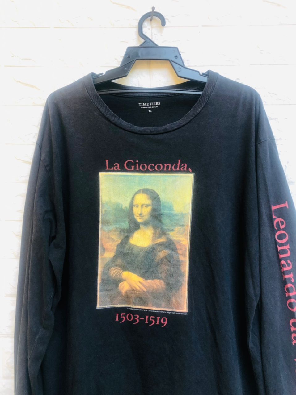 Japanese Brand × Vintage Vintage Leonardo Da Vinci Monalisa The Flies Shirt Size US XL / EU 56 / 4 - 3 Thumbnail