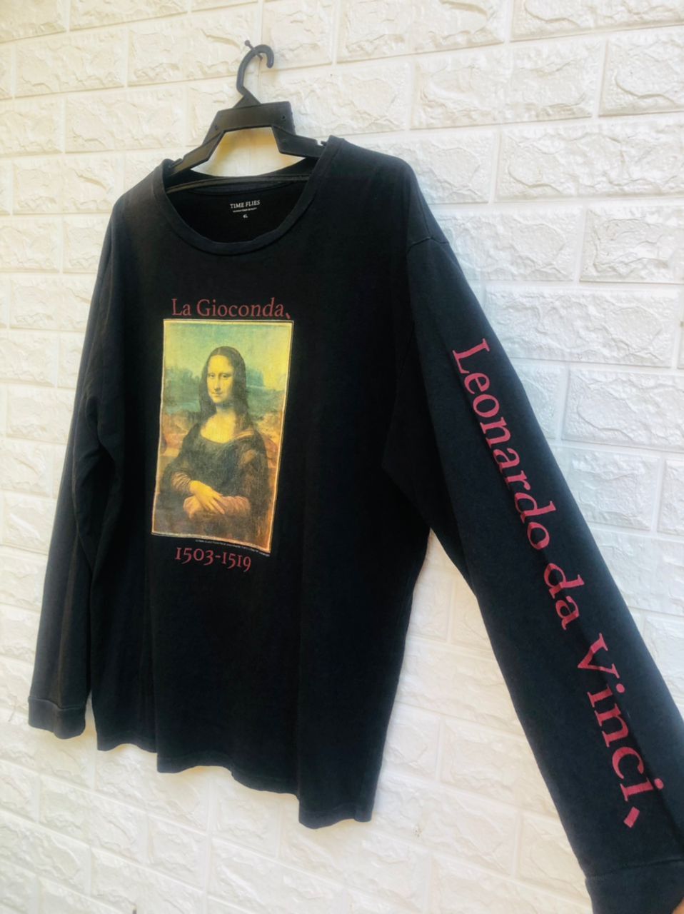 Japanese Brand × Vintage Vintage Leonardo Da Vinci Monalisa The Flies Shirt Size US XL / EU 56 / 4 - 5 Thumbnail
