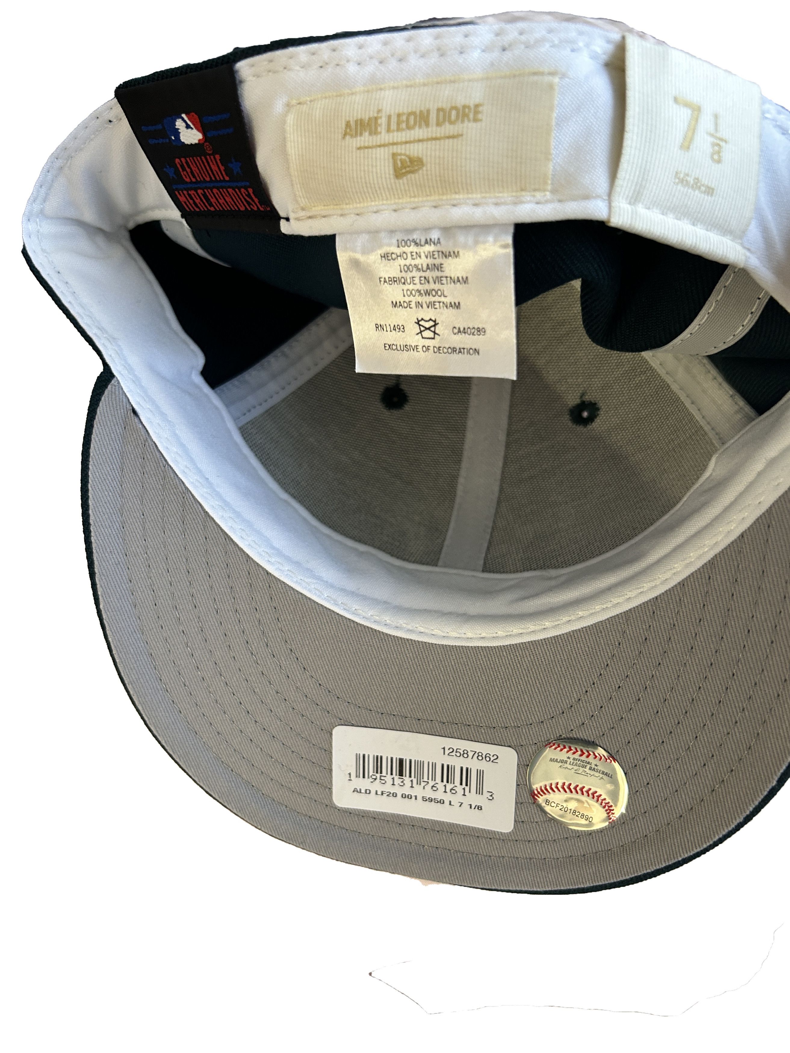 Aime Leon Dore [7 1/8] New era Yankee Fitted Cap chain stitch- EverGreen Size ONE SIZE - 3 Thumbnail