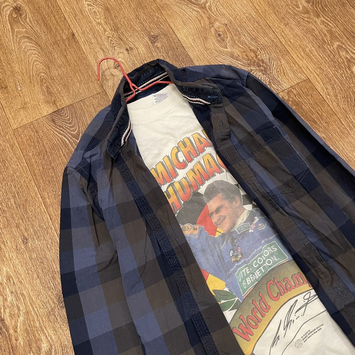 Flannel Vintage Flannel Shirt Checkered Shirt Travis Scott Style Y2K Size US L / EU 52-54 / 3 - 6 Thumbnail