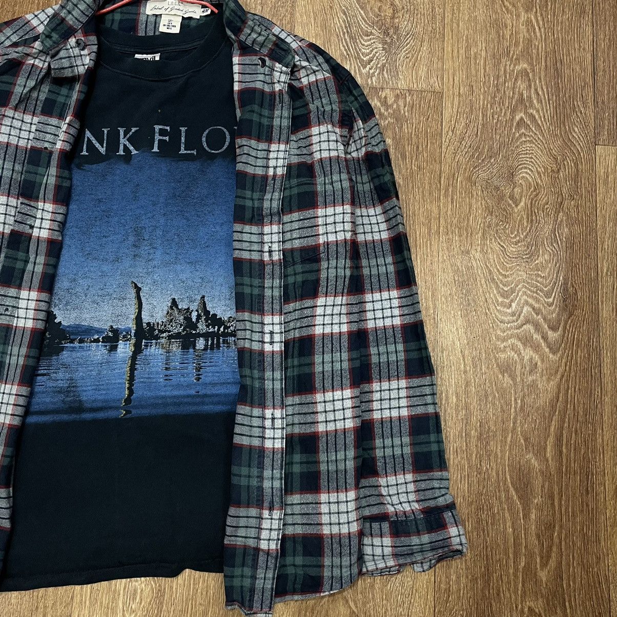 Vintage Vintage Y2K Plaid Shirt Oversized Graphic Streetwear Grunge Size US L / EU 52-54 / 3 - 3 Thumbnail