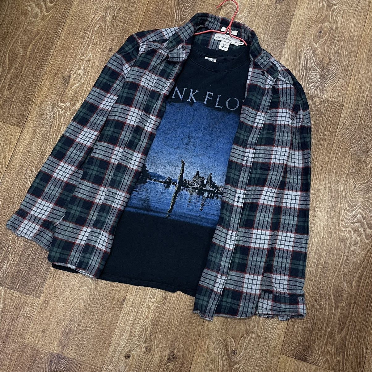 Vintage Vintage Y2K Plaid Shirt Oversized Graphic Streetwear Grunge Size US L / EU 52-54 / 3 - 2 Thumbnail