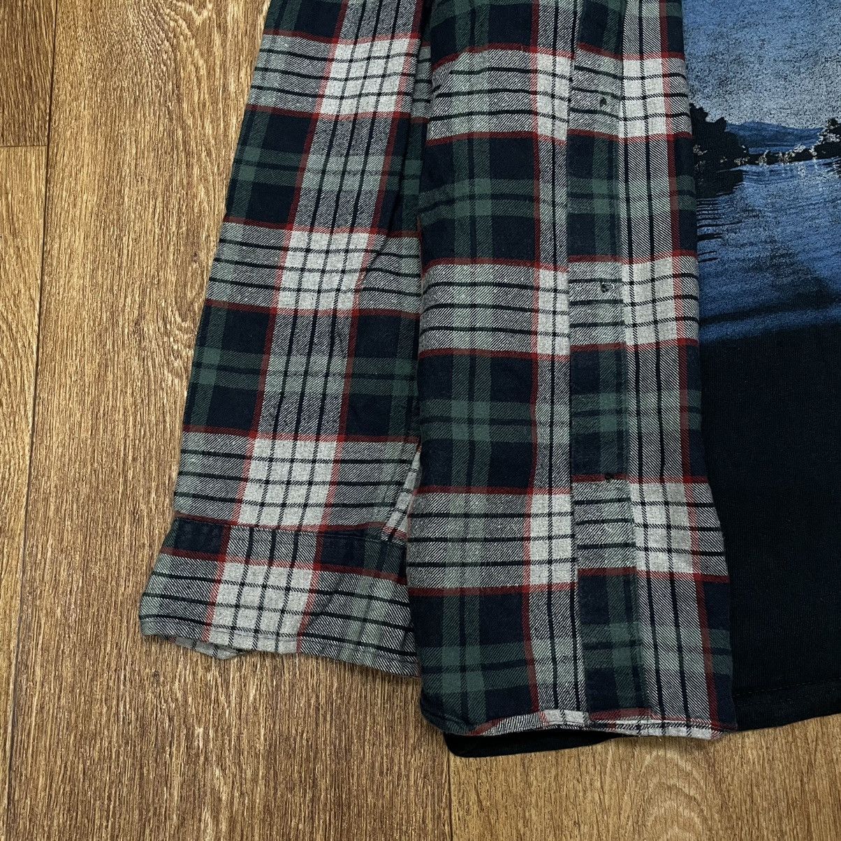 Vintage Vintage Y2K Plaid Shirt Oversized Graphic Streetwear Grunge Size US L / EU 52-54 / 3 - 4 Thumbnail