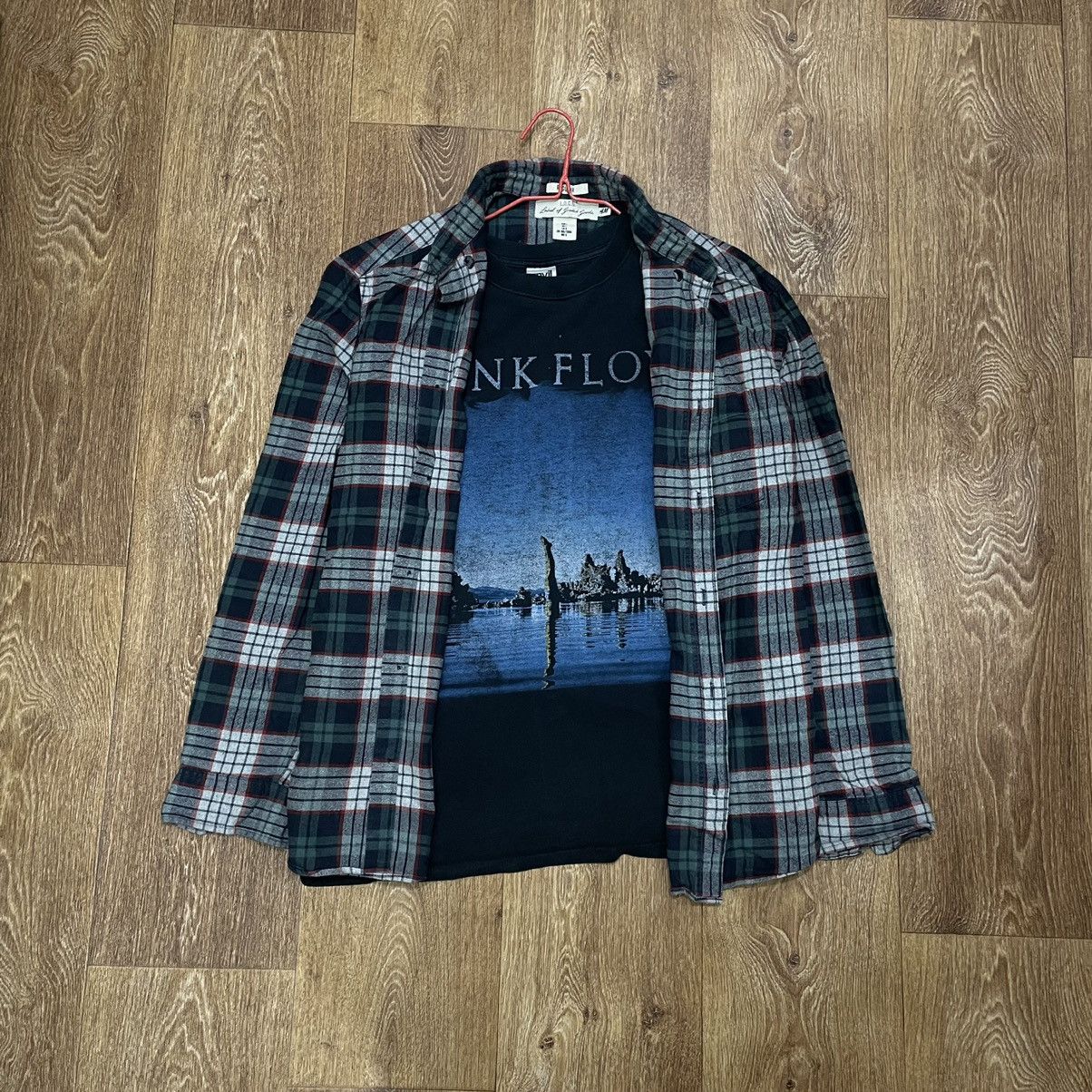 Vintage Vintage Y2K Plaid Shirt Oversized Graphic Streetwear Grunge Size US L / EU 52-54 / 3 - 1 Thumbnail