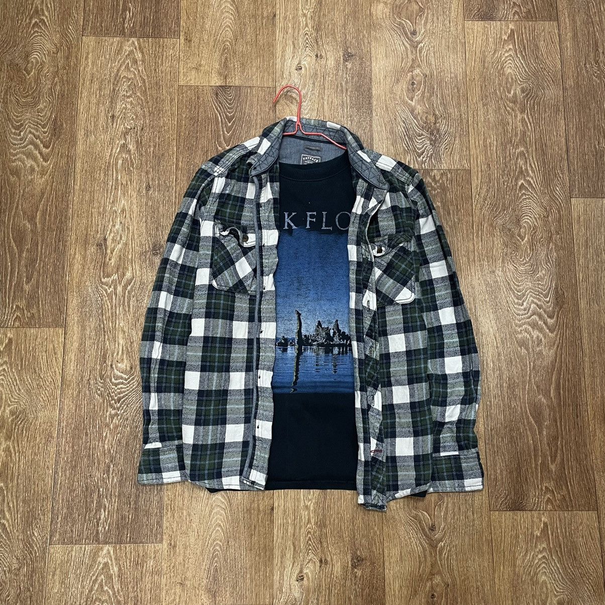 Vintage Vintage 90s Oversized Plaid Shirt Grunge Streetwear Faded M Size US M / EU 48-50 / 2 - 1 Thumbnail