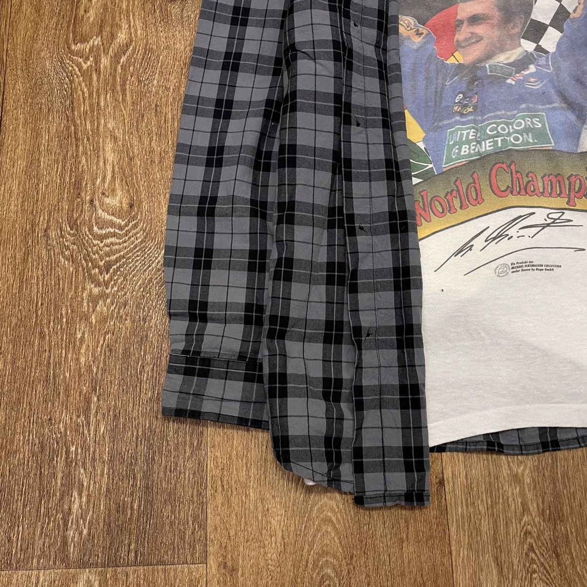 Vintage Vintage 90s Plaid Flannel Shirt Oversized Grunge Y2K Logo L Size US L / EU 52-54 / 3 - 3 Thumbnail