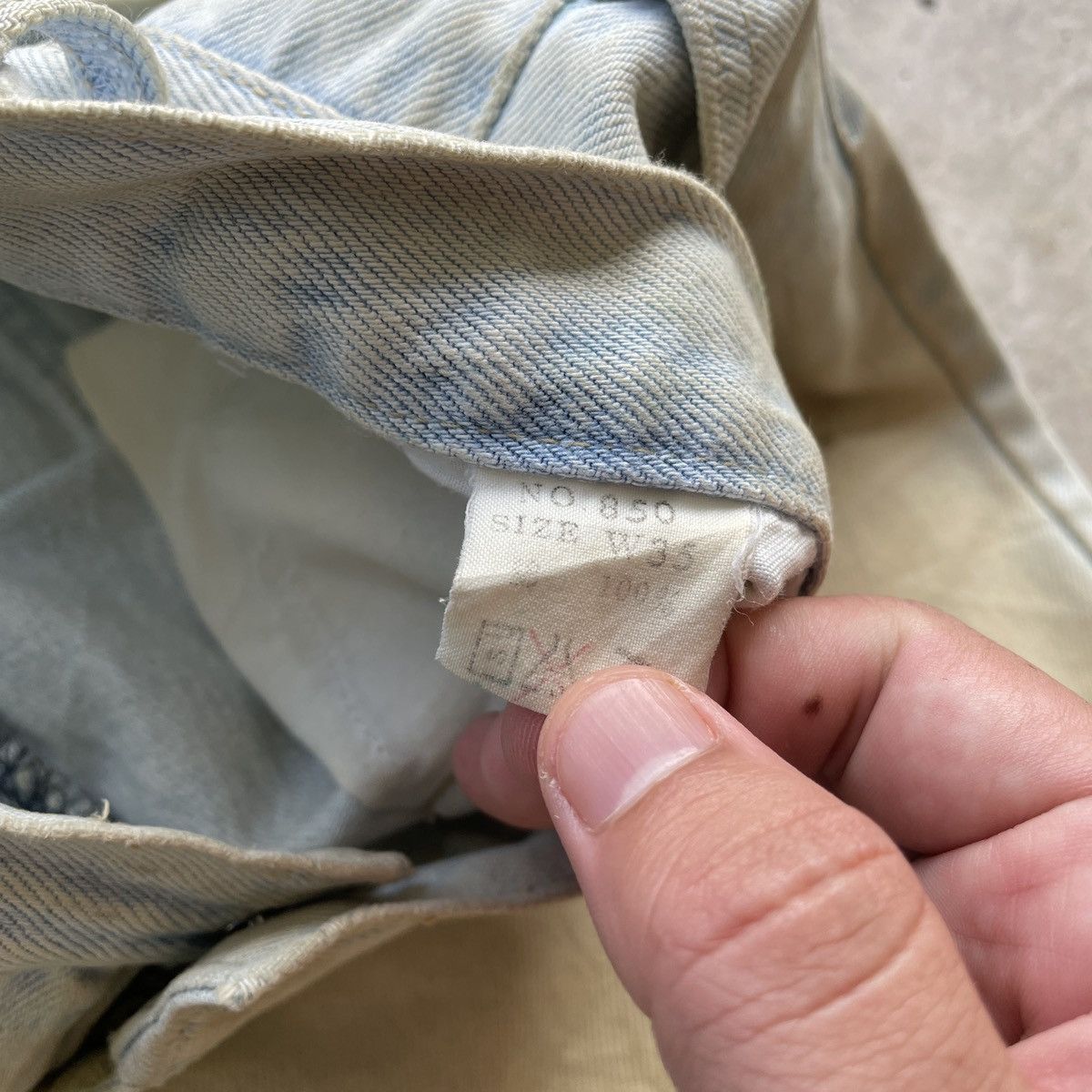 Vintage Vintage Outdoor Life Faded Rusty Jeans Denim Pants W32x26 Size US 32 / EU 48 - 7 Thumbnail