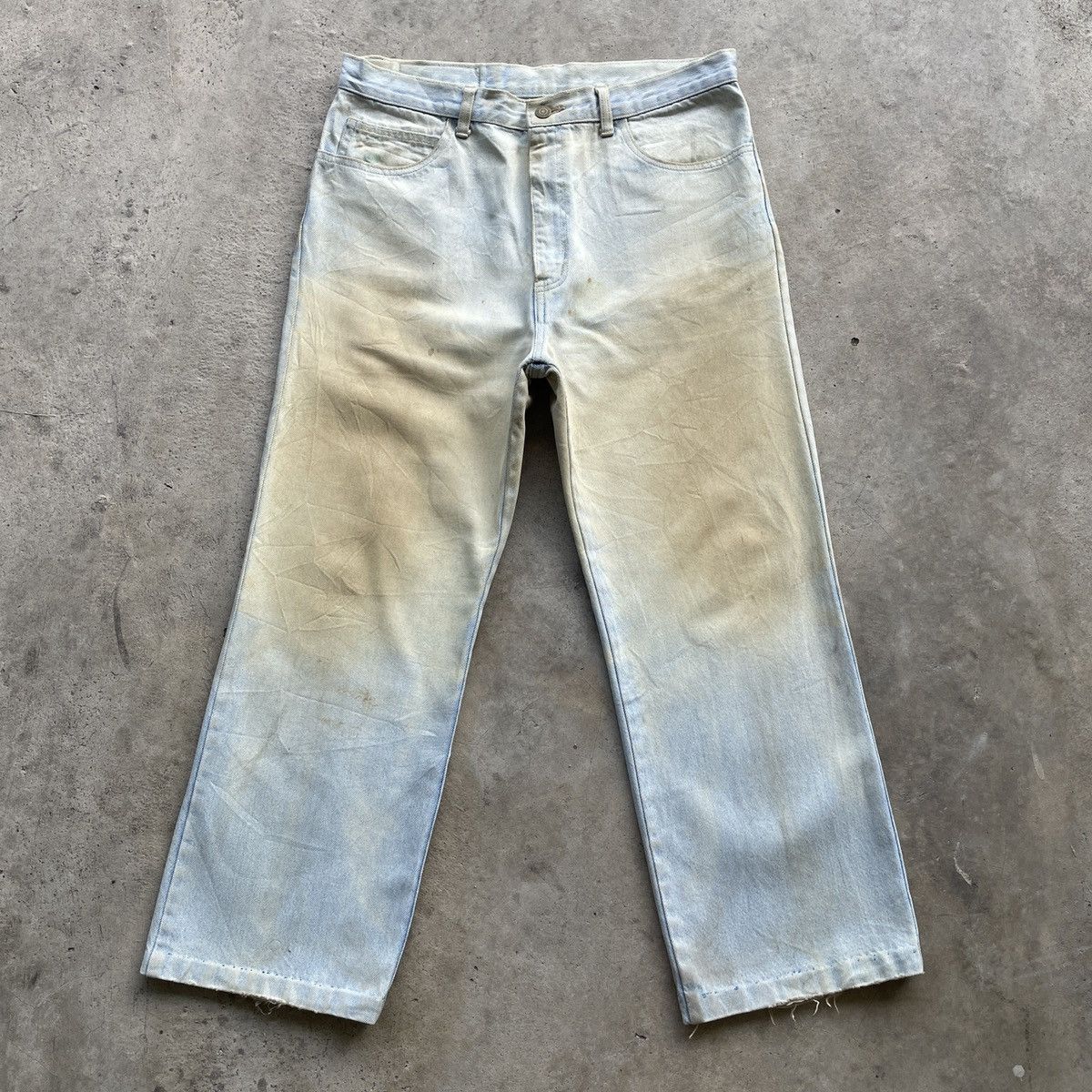 Vintage Vintage Outdoor Life Faded Rusty Jeans Denim Pants W32x26 Size US 32 / EU 48 - 1 Thumbnail