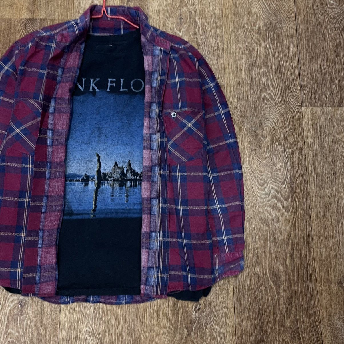 Flannel Vintage 90s Plaid Flannel Travis Scott Shirt Checkered Size US M / EU 48-50 / 2 - 3 Thumbnail