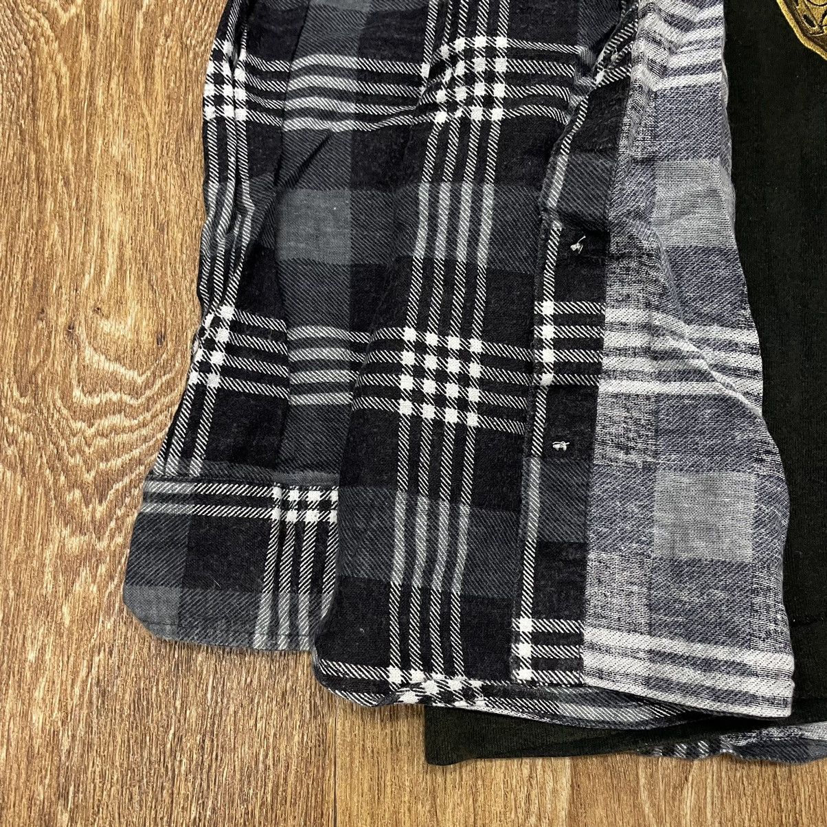 Flannel Vintage Flannel Checkered Shirt Travis Style Size US XXL / EU 58 / 5 - 3 Thumbnail