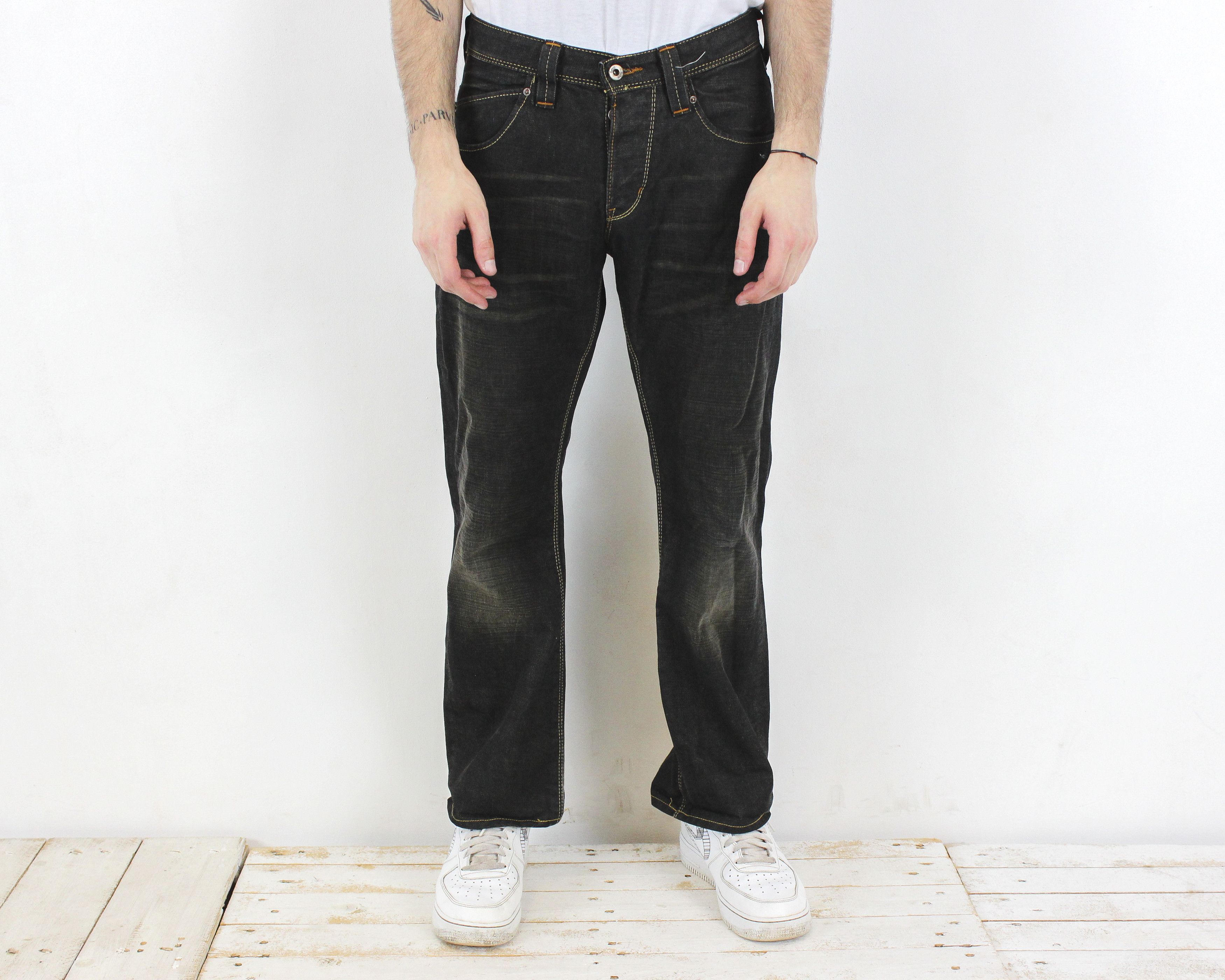 Lee Roscoe Mens W30 L32 Regular Bootcut Raw Jeans Pants Trousers Size US 30 / EU 46 - 2 Thumbnail