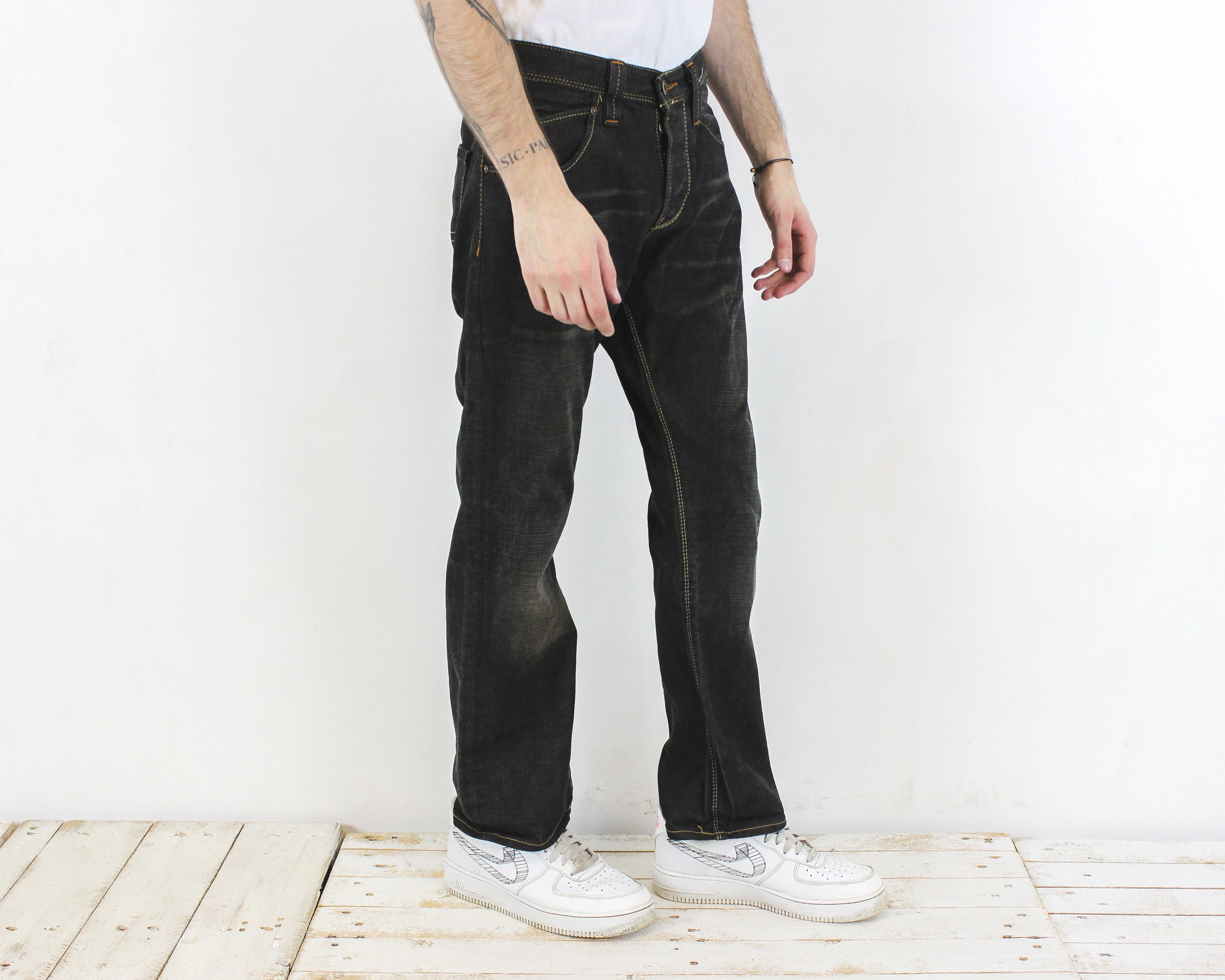 Lee Roscoe Mens W30 L32 Regular Bootcut Raw Jeans Pants Trousers Size US 30 / EU 46 - 1 Thumbnail