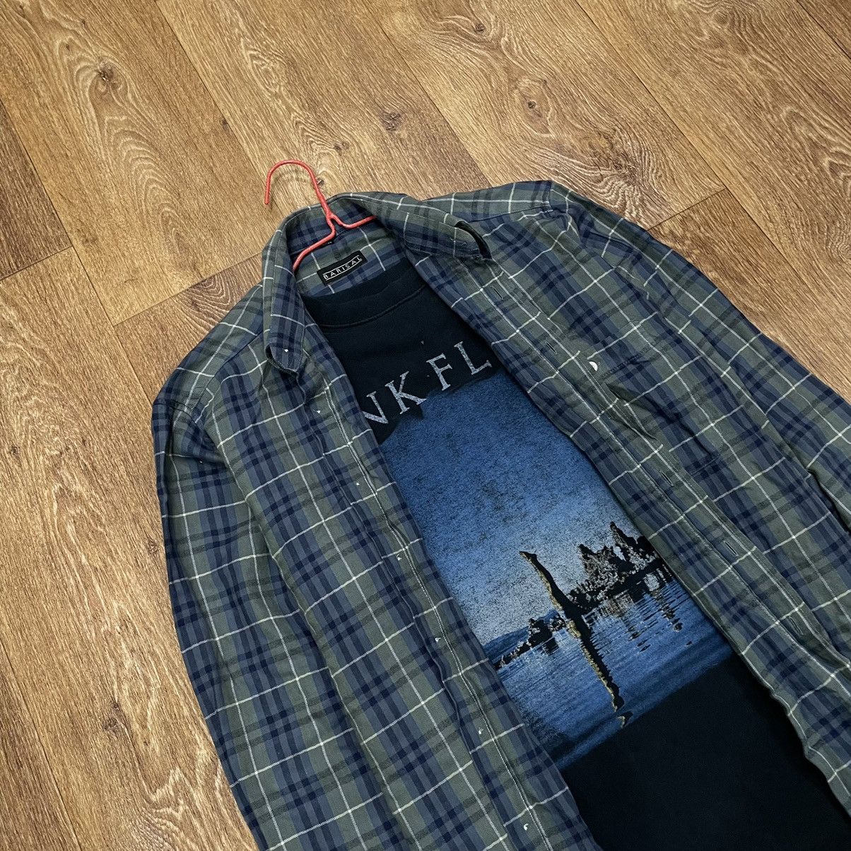 Flannel Vintage Flannel Shirt Travis Scott Style Streetwear Hype Size US S / EU 44-46 / 1 - 6 Thumbnail