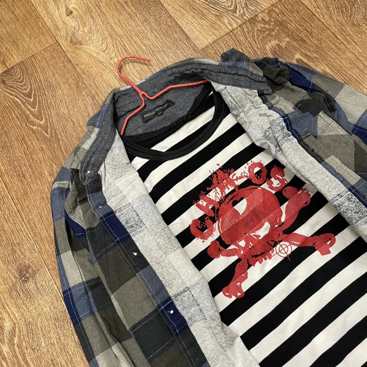 Flannel Vintage Flannel Checkered Shirt Travis Style Size US XXL / EU 58 / 5 - 5 Thumbnail