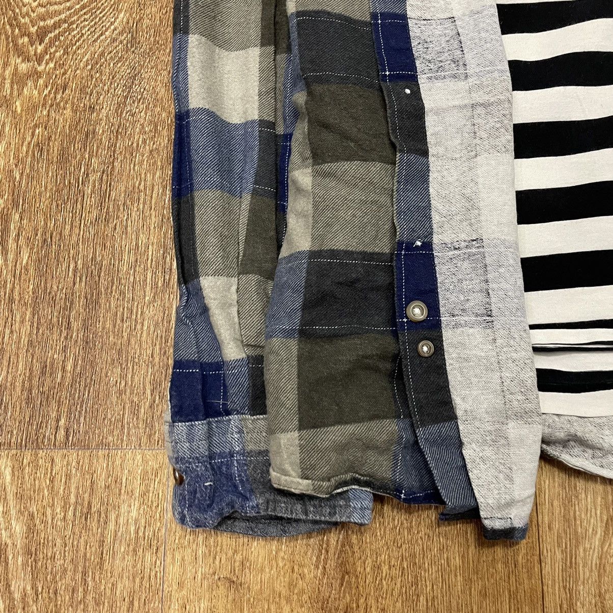 Flannel Vintage Flannel Checkered Shirt Travis Style Size US XXL / EU 58 / 5 - 3 Thumbnail
