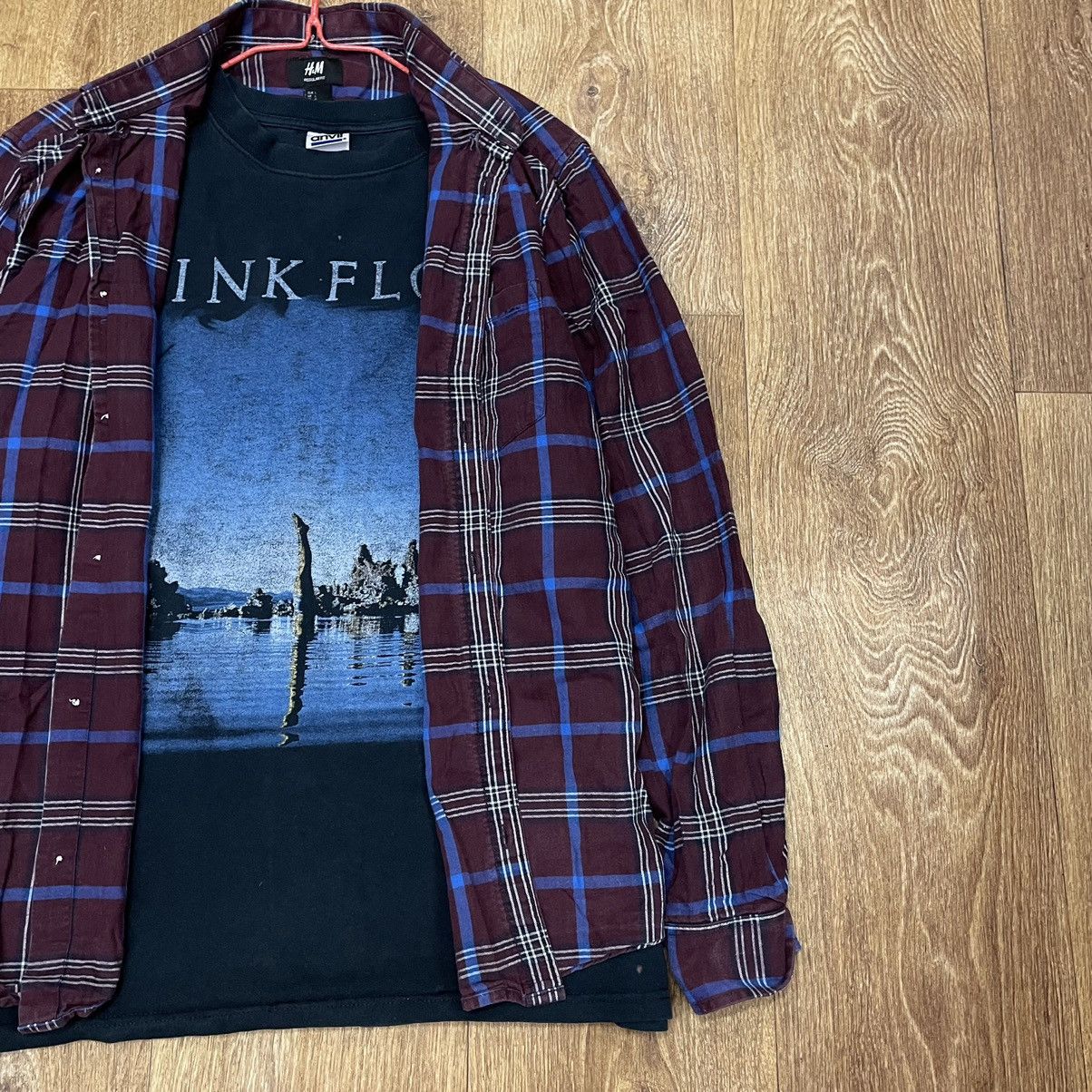 Vintage Vintage 90s Plaid Shirt Grunge Baggy Streetwear Distressed L Size US L / EU 52-54 / 3 - 4 Thumbnail