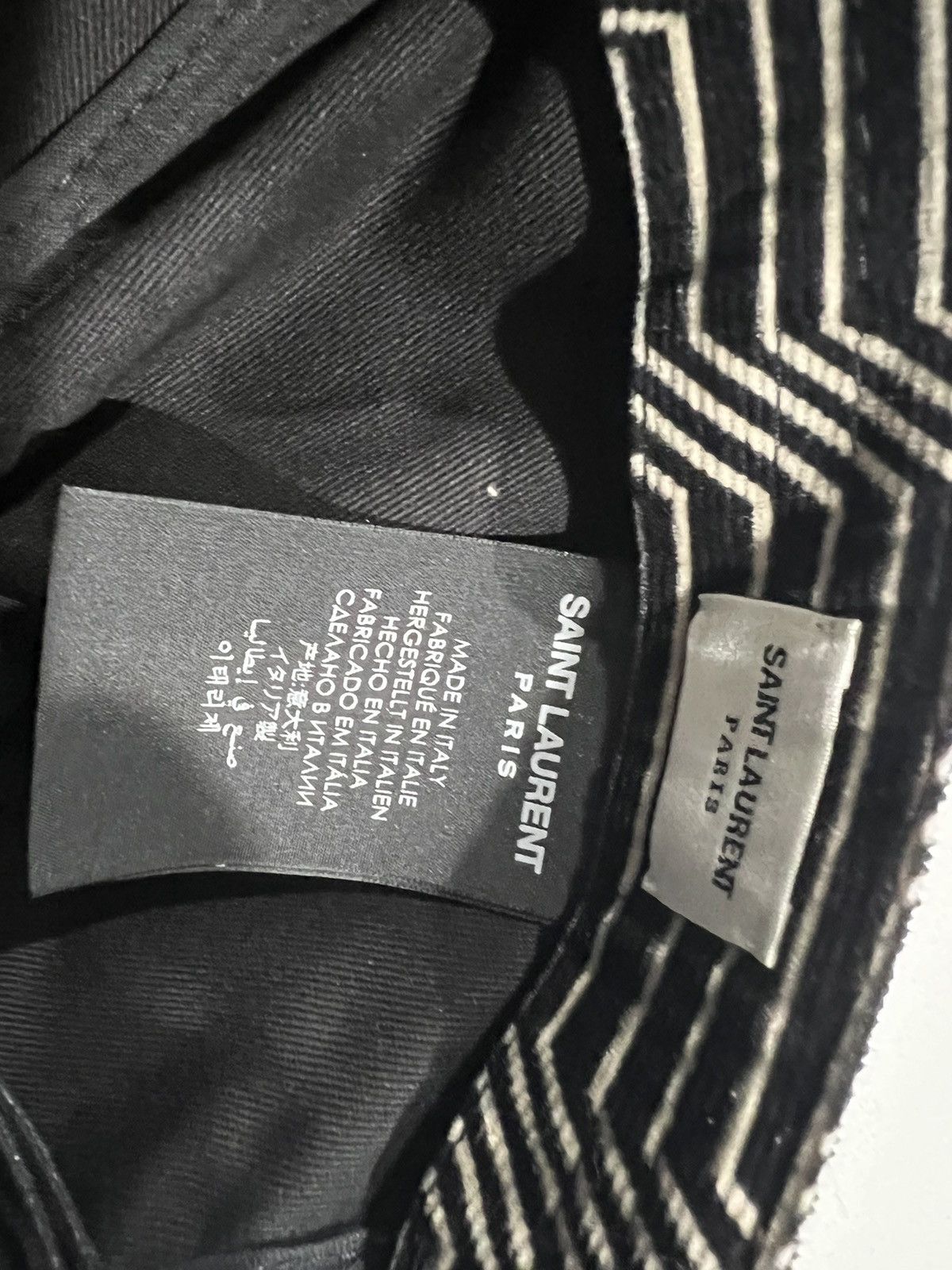 Saint Laurent Paris Saint Laurent corduroy baseball hat. 60/L. $495 Size ONE SIZE - 4 Thumbnail