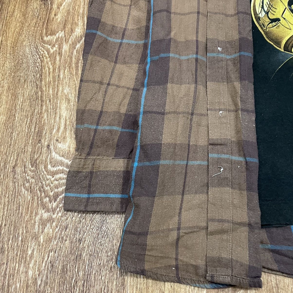 Flannel Vintage Flannel Checkered Shirt Travis Style Size US S / EU 44-46 / 1 - 3 Thumbnail