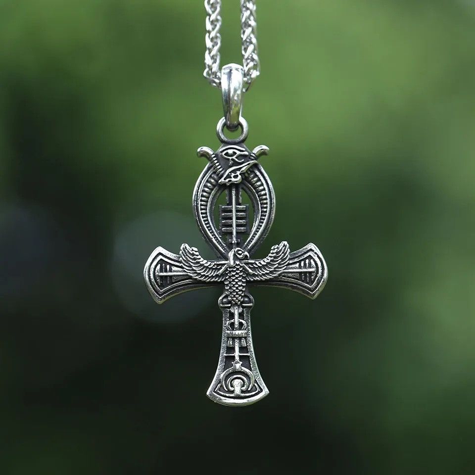 Jewelry Eagle Resurrection Cross Necklace Size ONE SIZE - 3 Thumbnail
