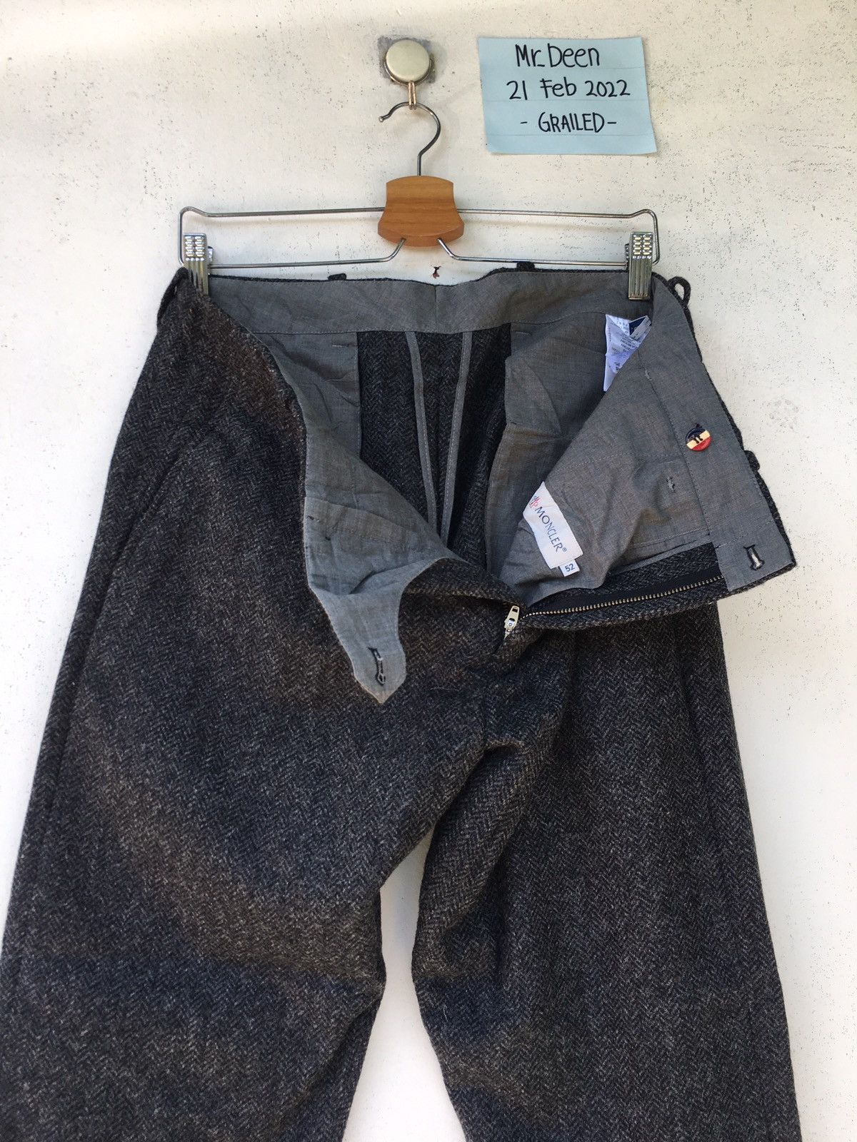 Moncler Vintage Rare Moncler Wool Pants Size US 34 / EU 50 - 5 Thumbnail