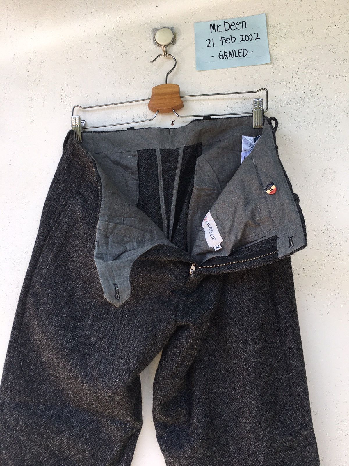 Moncler Vintage Rare Moncler Wool Pants Size US 34 / EU 50 - 6 Thumbnail