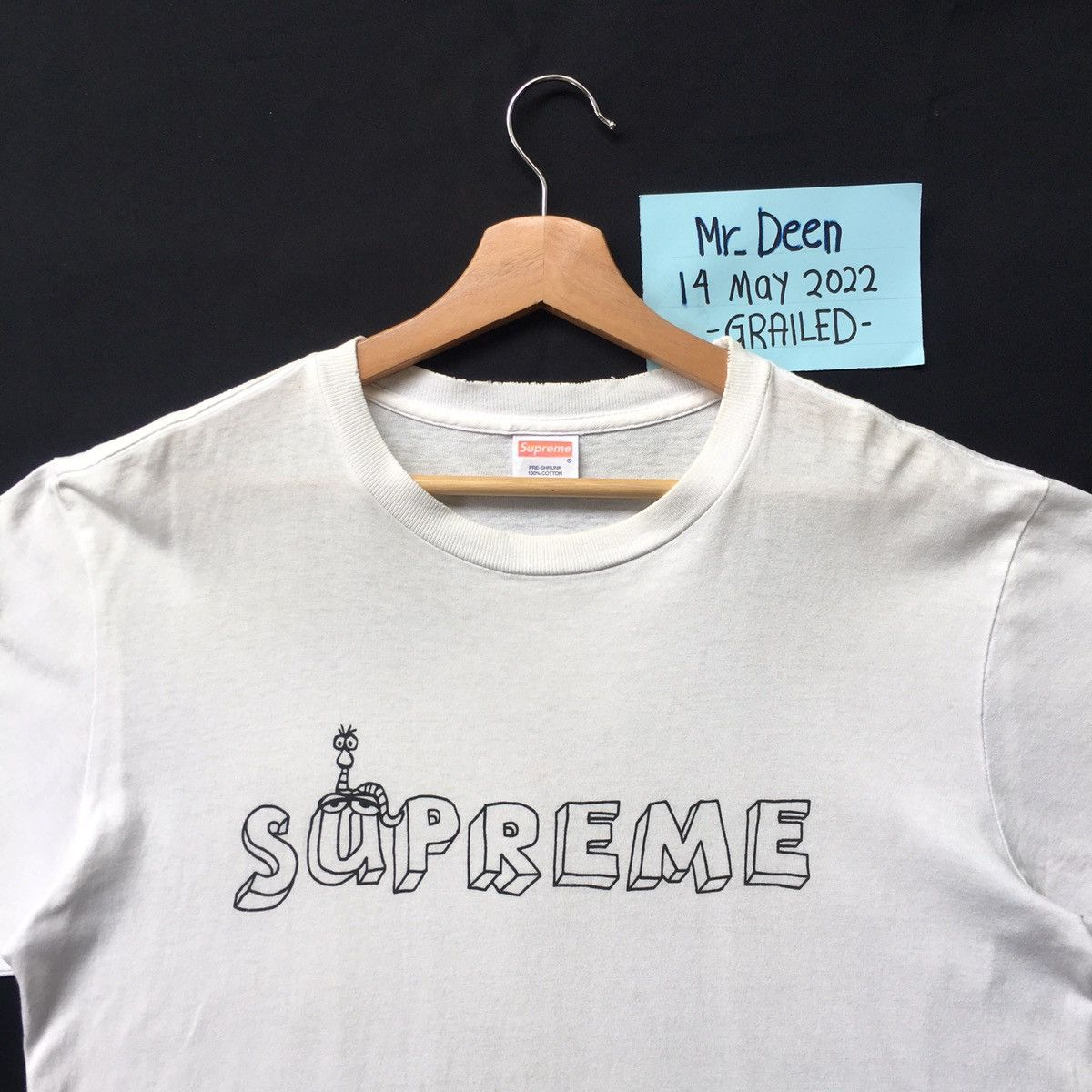 Supreme × Wtaps Rare Supreme x Wtaps Metal Militia 2007 Tshirt Size US L / EU 52-54 / 3 - 5 Thumbnail