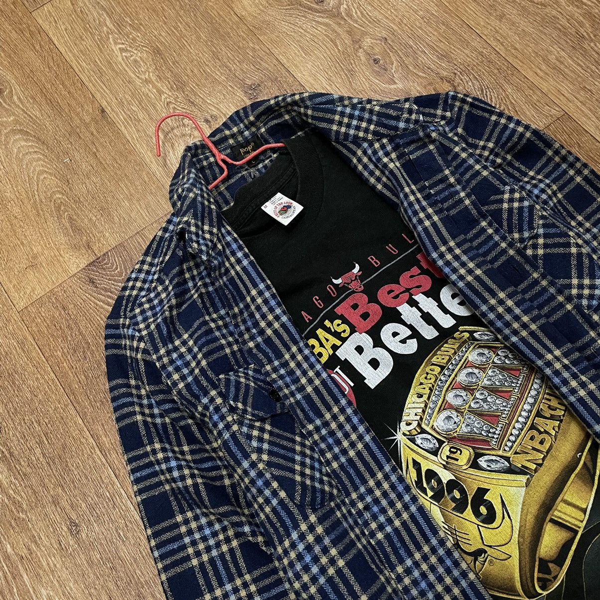 Flannel Vintage Flannel Checkered Shirt Travis Style Size US L / EU 52-54 / 3 - 5 Thumbnail