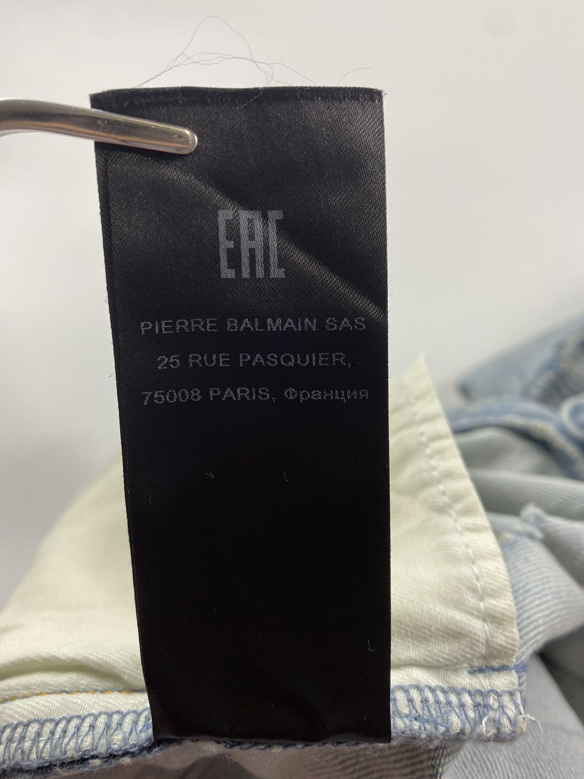 Balmain Balmain Distressed Biker Pants Size US 34 / EU 50 - 14 Thumbnail