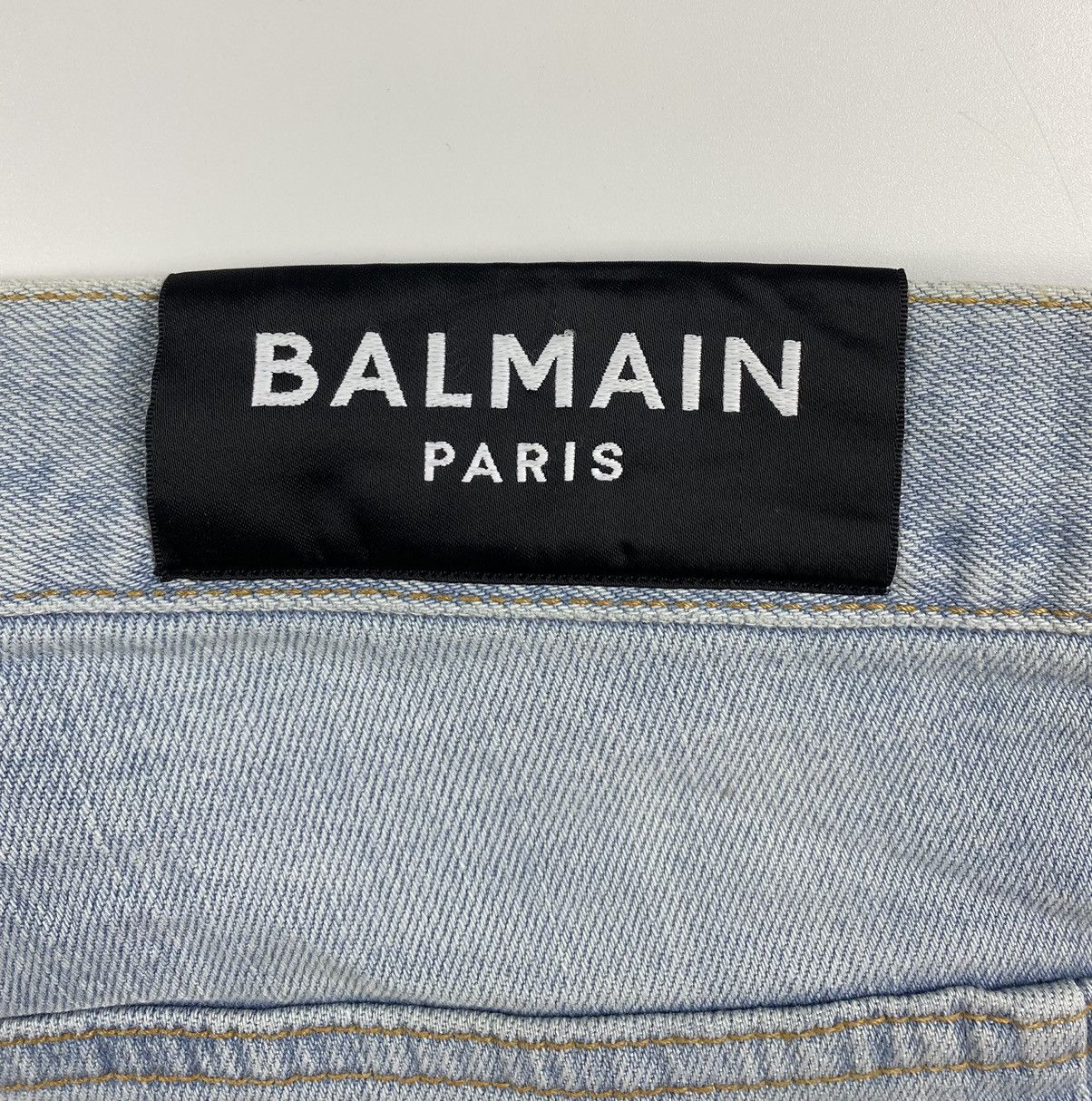 Balmain Balmain Distressed Biker Pants Size US 34 / EU 50 - 16 Thumbnail
