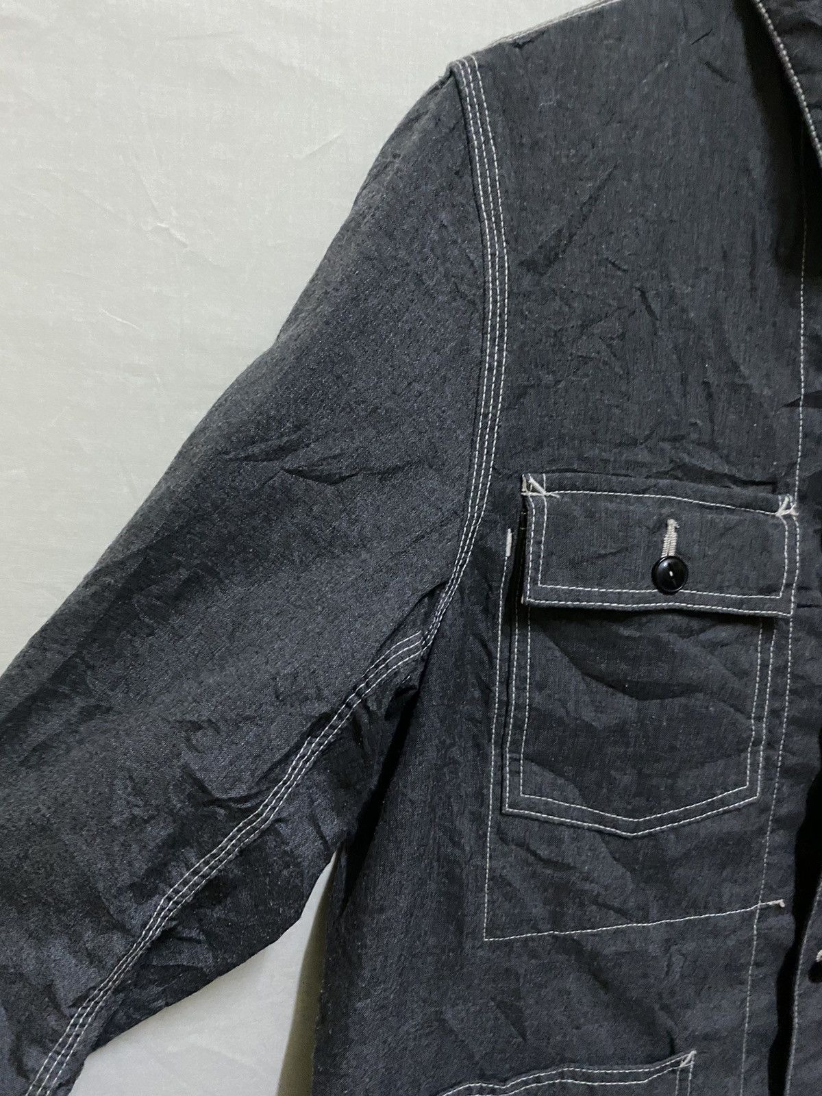 BEAUTY&YOUTH Chambray Jacket Pocket Japan Size US L / EU 52-54 / 3 - 2 Thumbnail