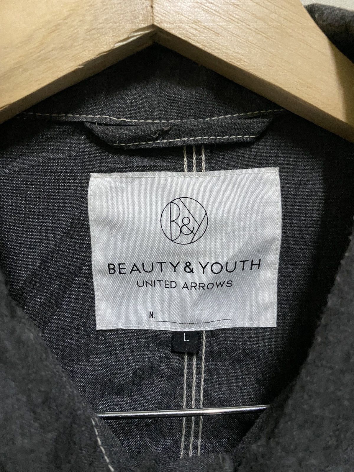 BEAUTY&YOUTH Chambray Jacket Pocket Japan Size US L / EU 52-54 / 3 - 4 Thumbnail